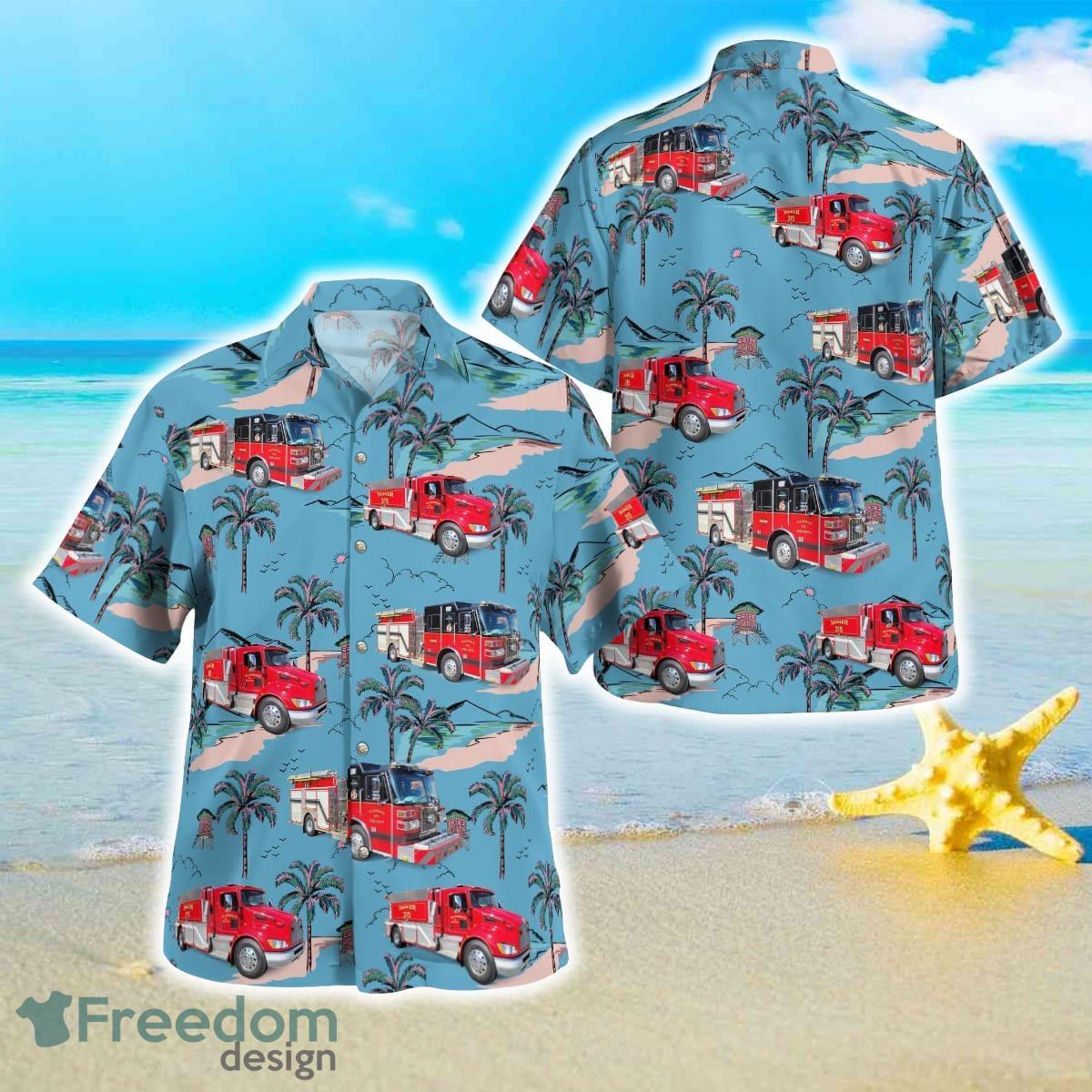 Ellendale Volunteer Fire Department Hawaiian Shirt Best Style For Men And Women Product Photo 1