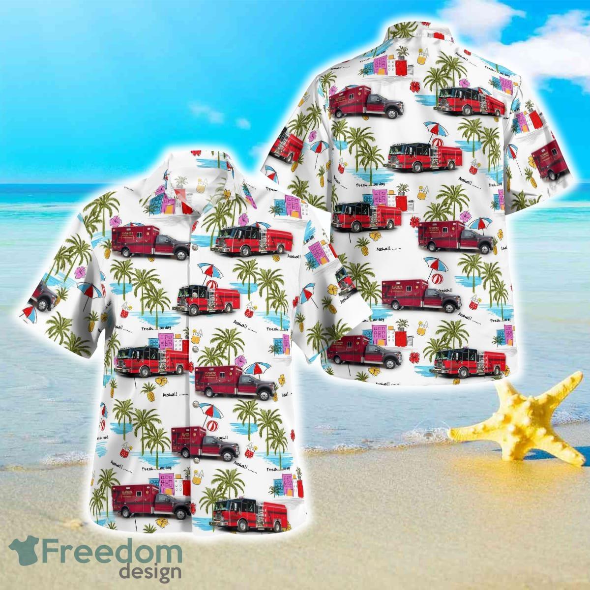 Elsmere KY FireEMS Hawaiian Shirt Best Style For Men And Women Product Photo 1