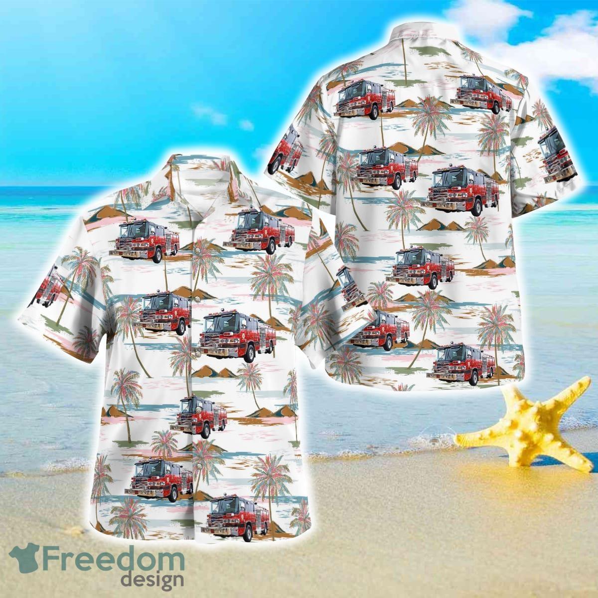 Fairfield, California, Fairfield Fire Department Hawaiian Shirt Best Style For Men And Women Product Photo 1