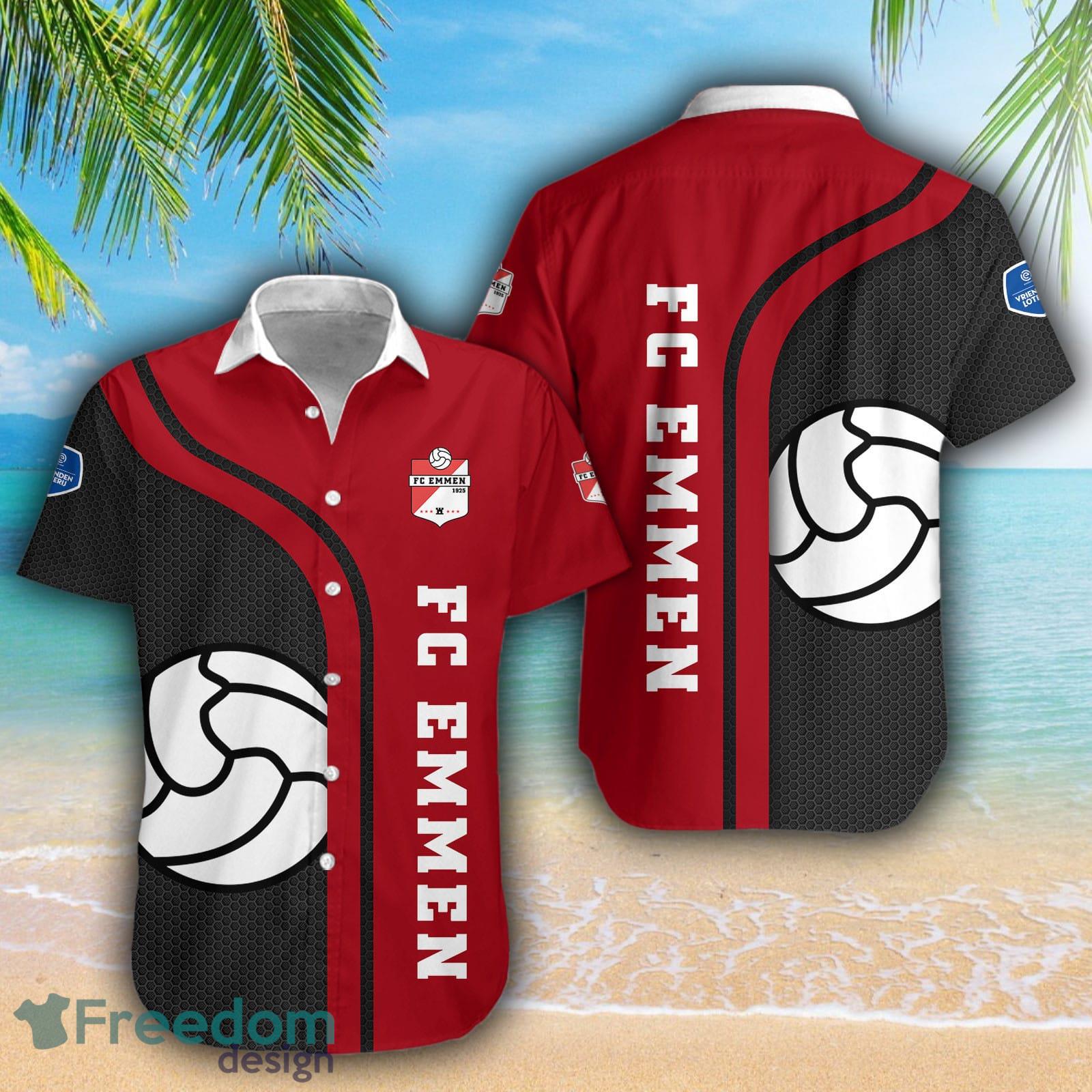 FC Emmen Eredivisie Fans Hawaiian Shirt And Short For Men And Women -  Freedomdesign