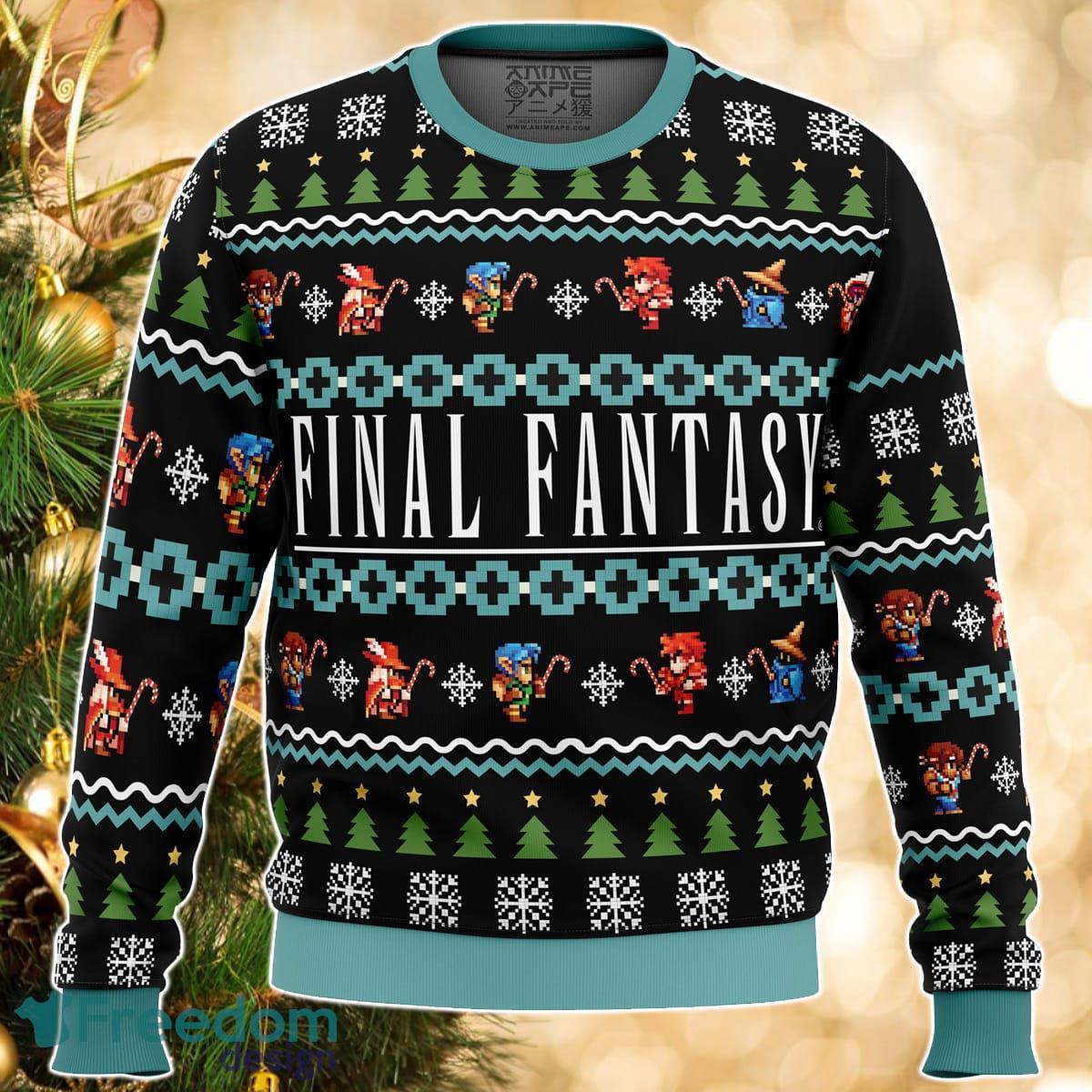 Final Fantasy Ugly Christmas Sweater Great Gift For Men Women Product Photo 1