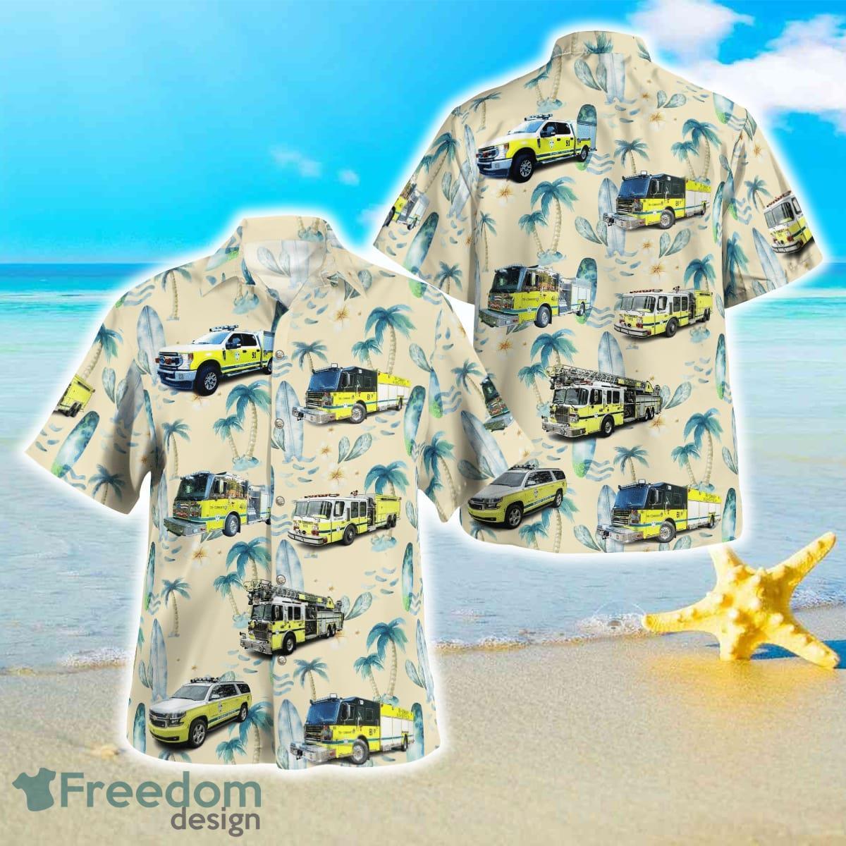 Fire Department Hawaiian Shirt Best Style For Men Women NLMP2307BG04 Product Photo 1