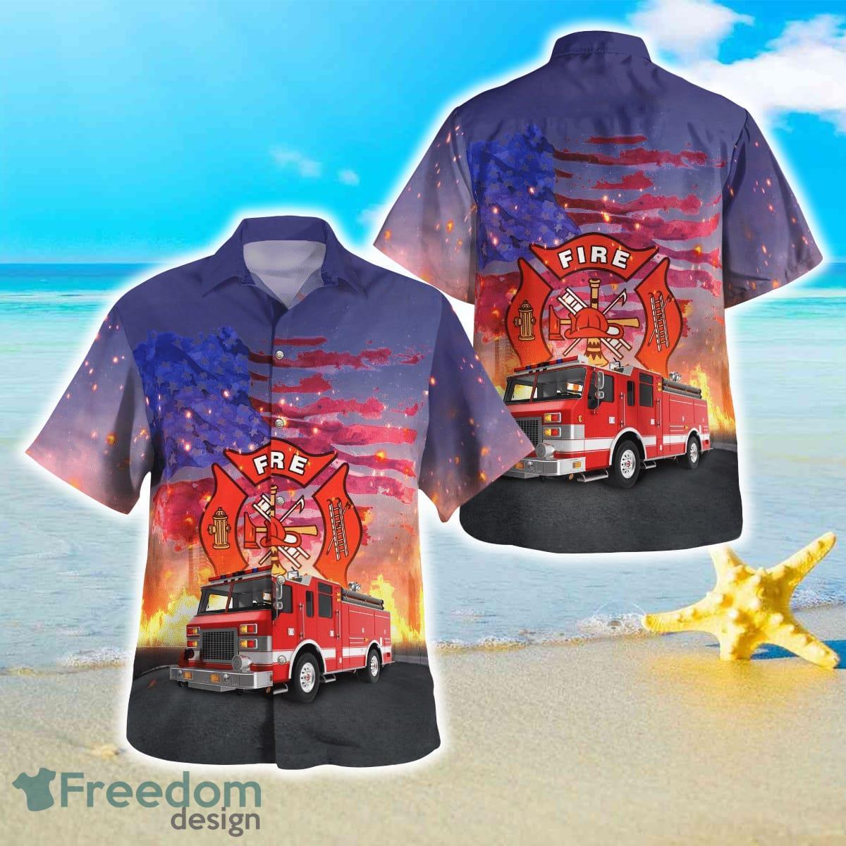 Fire Department Hawaiian Shirt Best Style For Men Women Product Photo 1