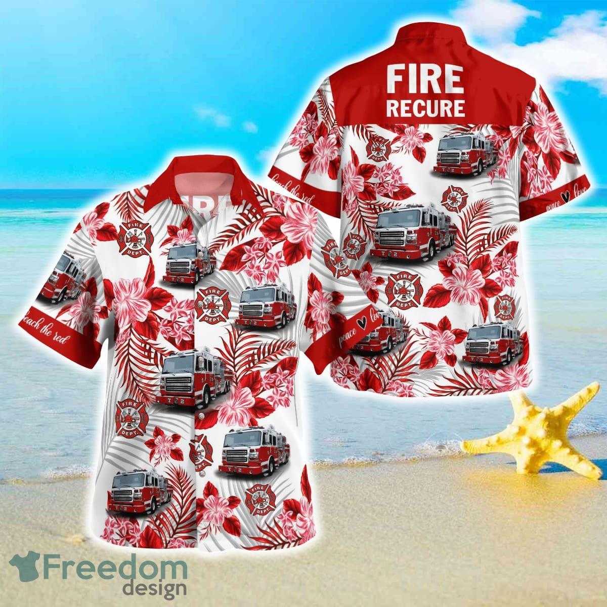 Firefighter Hawaiian Shirt Best Style For Men Women Product Photo 1