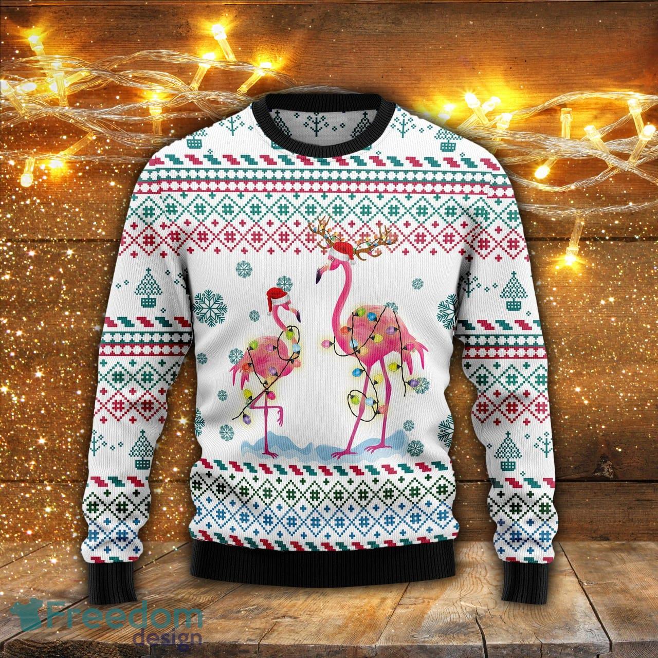 Flamingo Christmas Reunion Ugly Christmas Sweater Men And Women Gift For  Christmas - Freedomdesign