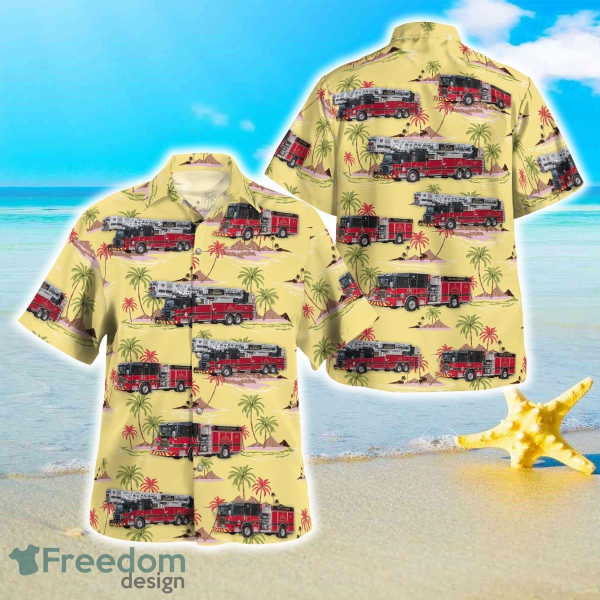 Florida, Clermont Fire Department Hawaiian Shirt Best Style For Men Women Product Photo 1