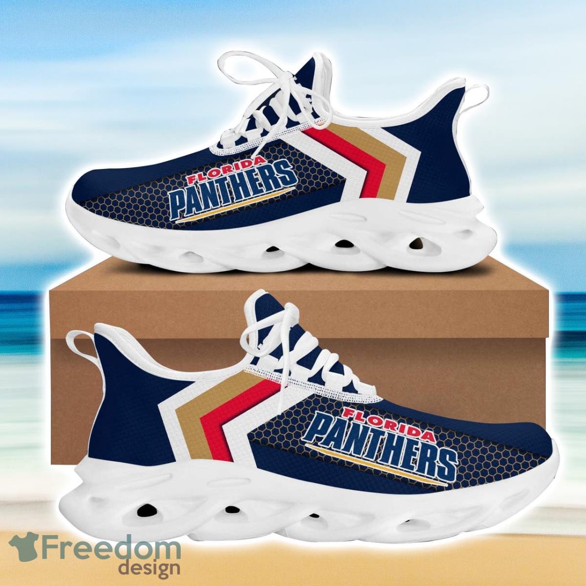 Florida Hockey Panthers Max Soul Sneakers Running Sport Shoes Custom Name Product Photo 2