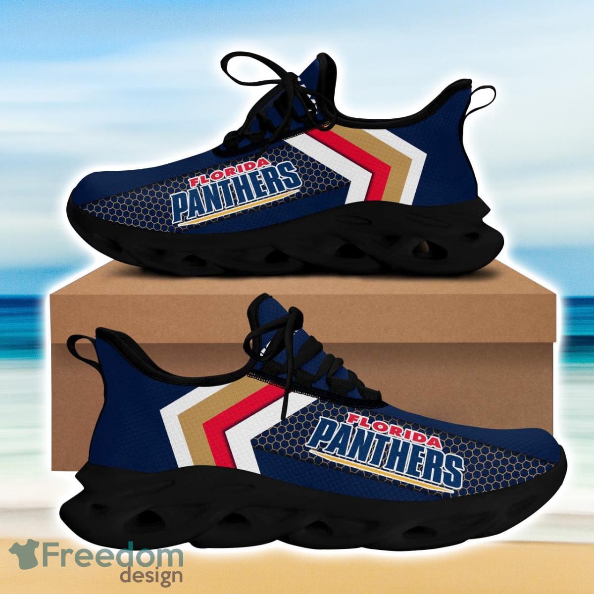 Florida Hockey Panthers Max Soul Sneakers Running Sport Shoes Custom Name Product Photo 1