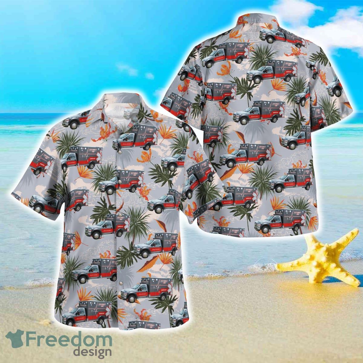 Florida, Levy County EMS Hawaiian Shirt Best Style For Men Women Product Photo 1