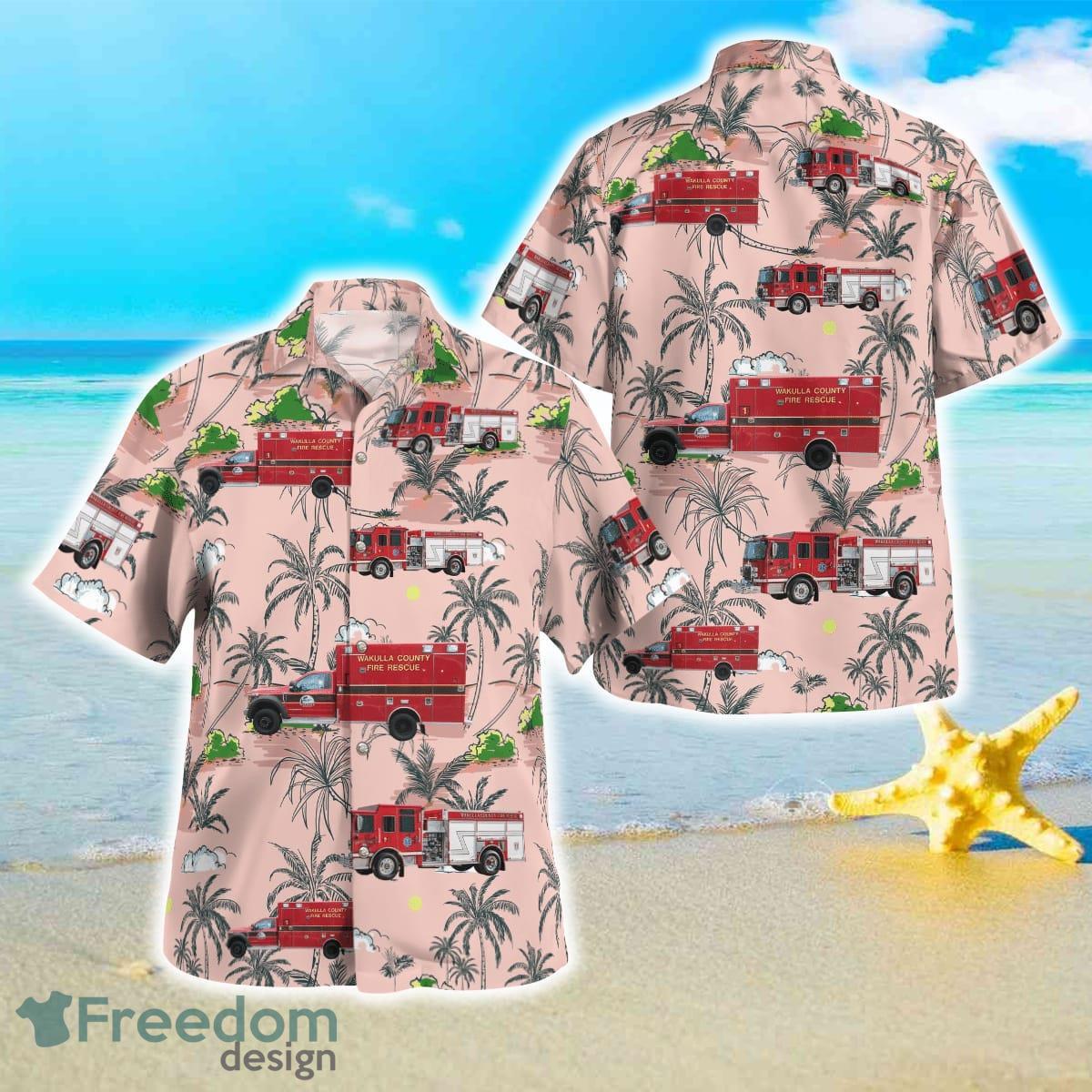 Florida, Wakulla County Fire Rescue Hawaiian Shirt Best Style For Men Women Product Photo 1