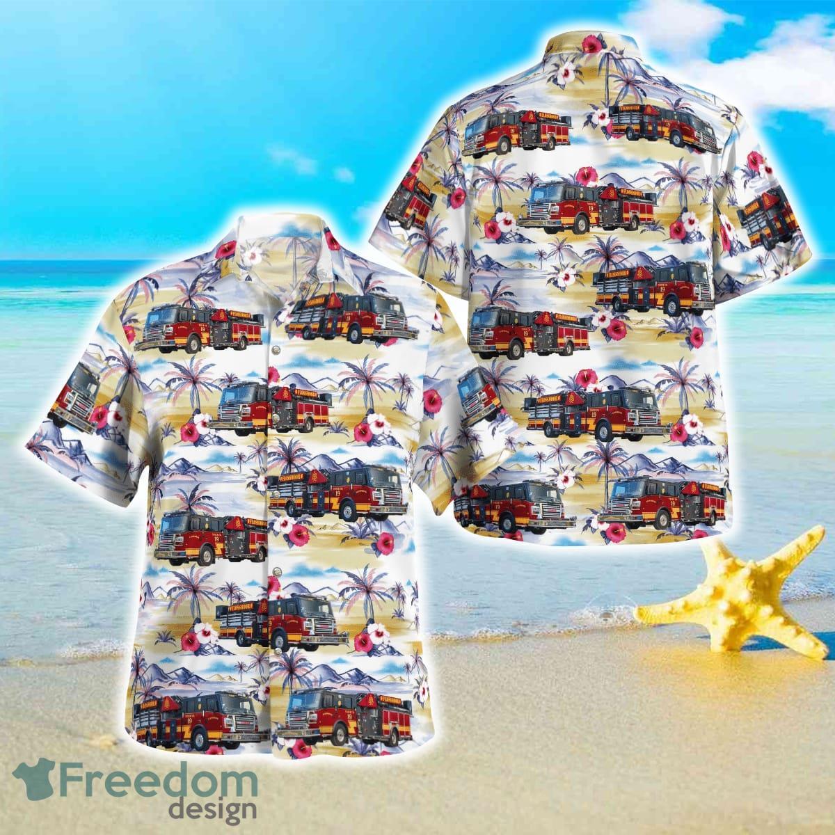 Flossmoor Fire Department, Illinois Hawaiian Shirt Best Style For Men Women Product Photo 1