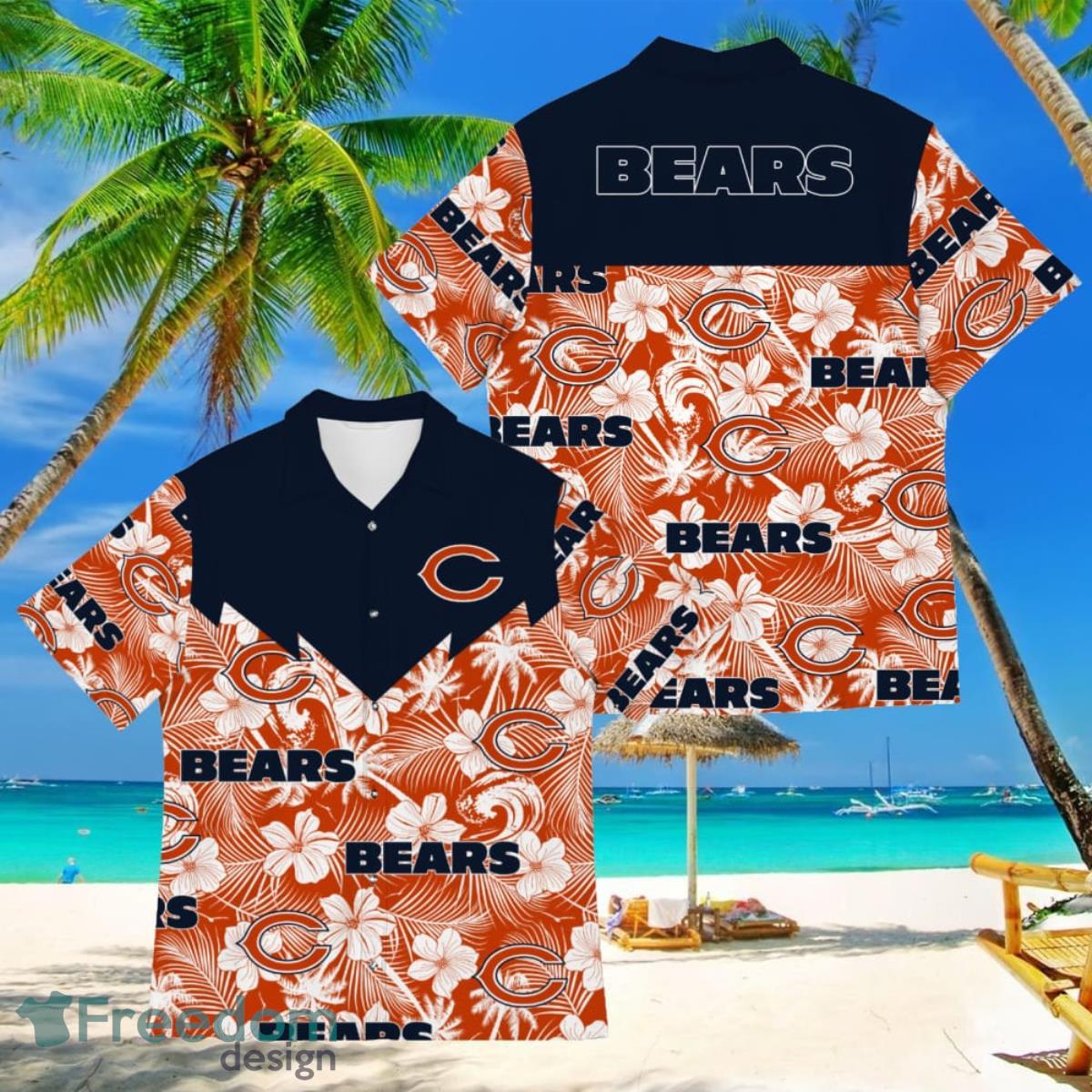 Cincinnati Bengals NFL Custom Name Palm Tree Pattern Hawaiian Shirt And  Shorts - Freedomdesign