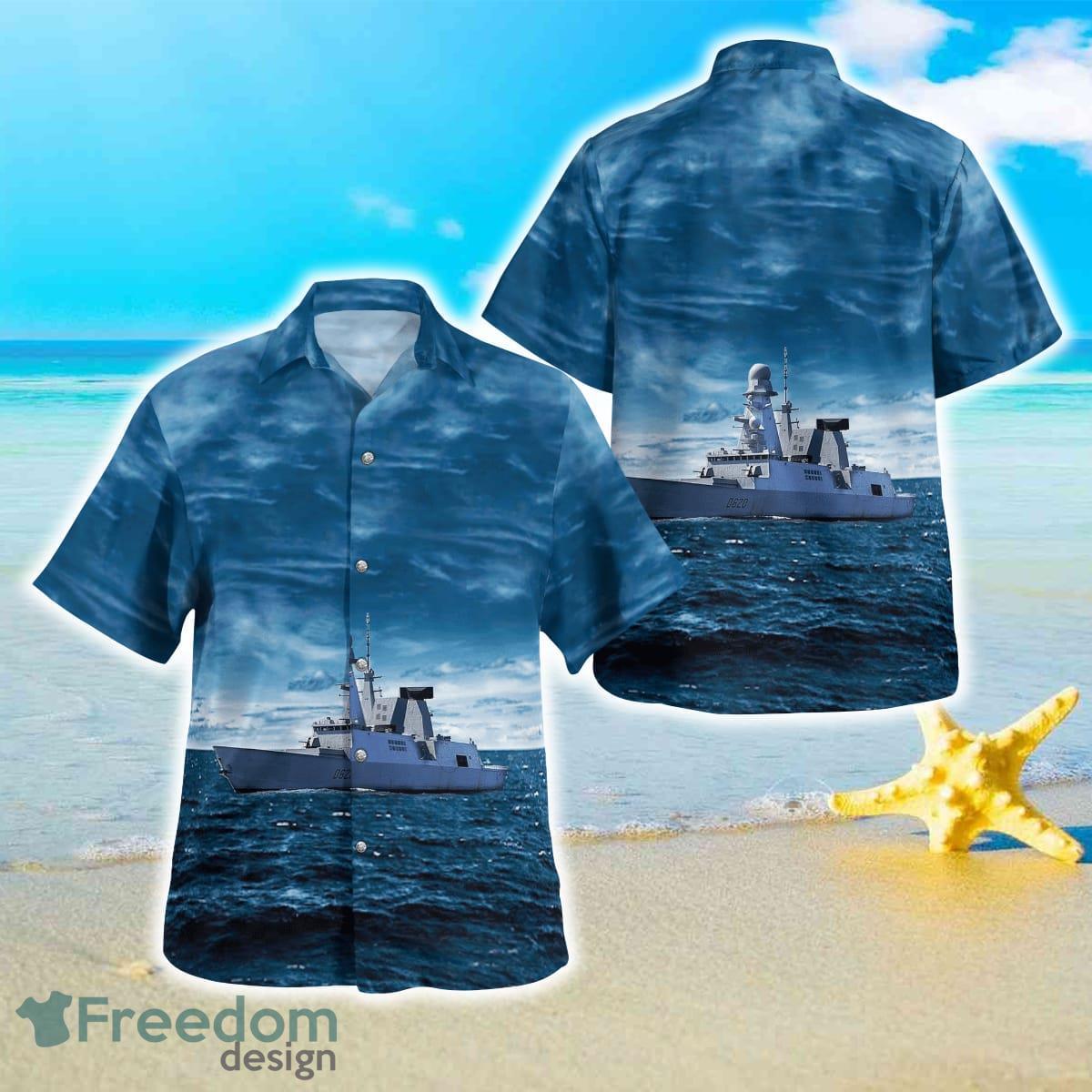 French Navy Forbin (D620) Hawaiian Shirt Best Style For Men Women Product Photo 1