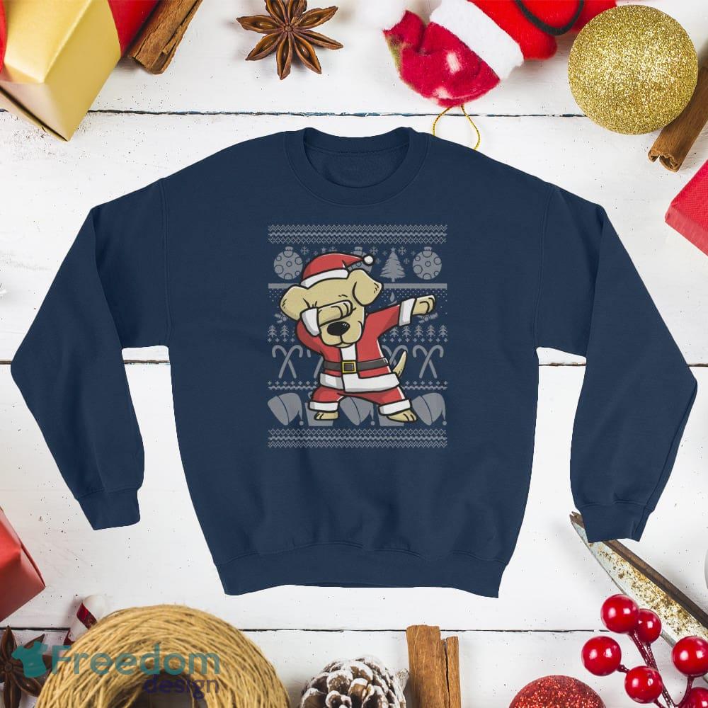 Funny Dabbing Labrador Retriever Ugly Christmas Sweater Cute Dog Gift For Men And Women image Funny Dabbing Labrador Retriever Ugly Christmas Sweater Cute Dog Gift For Men And Women - Funny Dabbing Labrador Retriever Ugly Christmas Sweater Cute Dog Gift_3