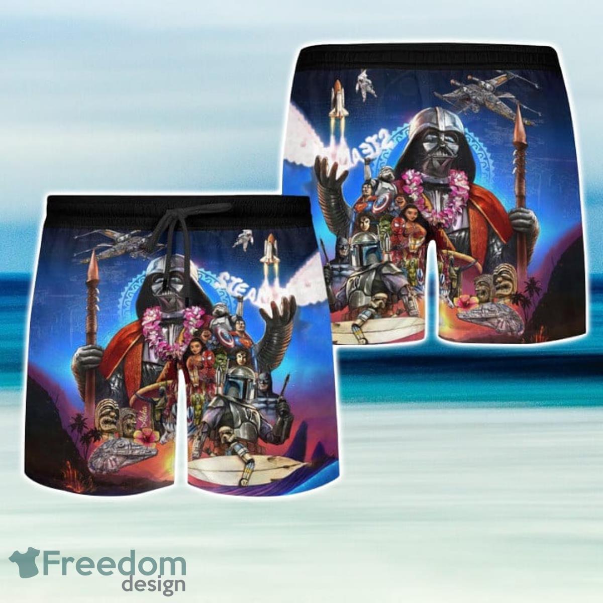 Funny Star Trekar War Beach Hawaiian Shirt And Short For Fans Product Photo 3 Funny Star Trekar War Beach Hawaiian Shirt And Short For Fans Product Photo 3