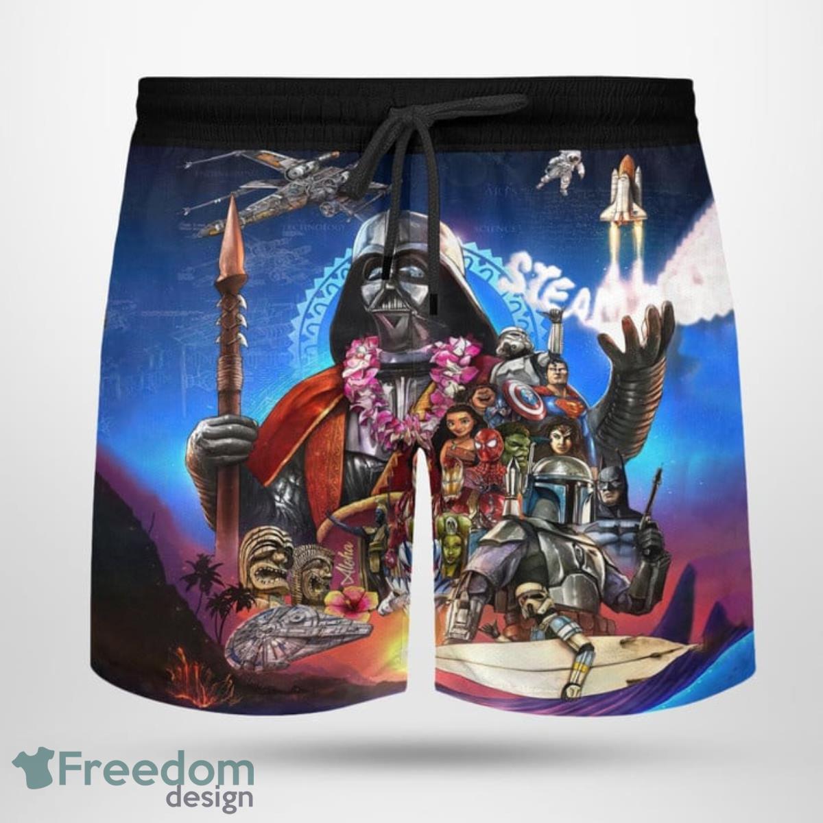 Funny Star Trekar War Beach Hawaiian Shirt And Short For Fans Product Photo 5 Funny Star Trekar War Beach Hawaiian Shirt And Short For Fans Product Photo 5