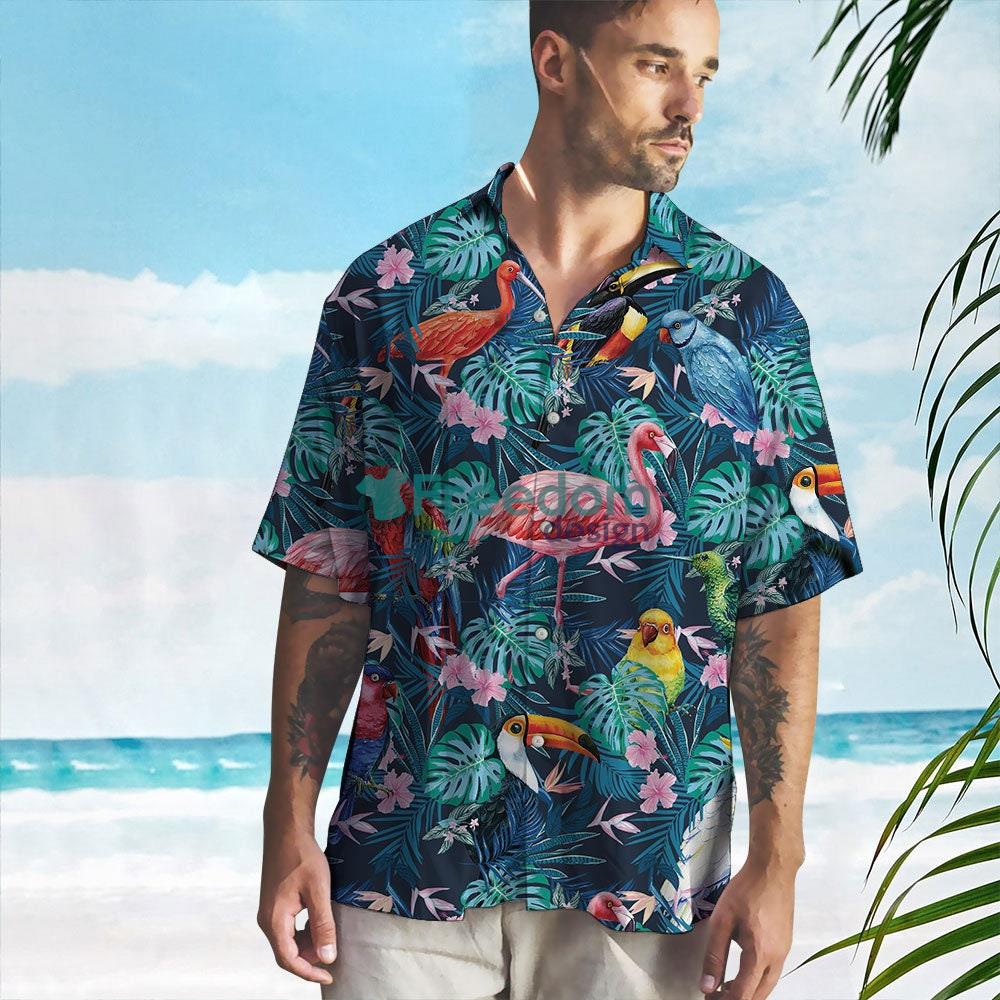 Dodgers Parrot Beach La Dodgers Men And Women Hawaiian Shirt Summer Gift