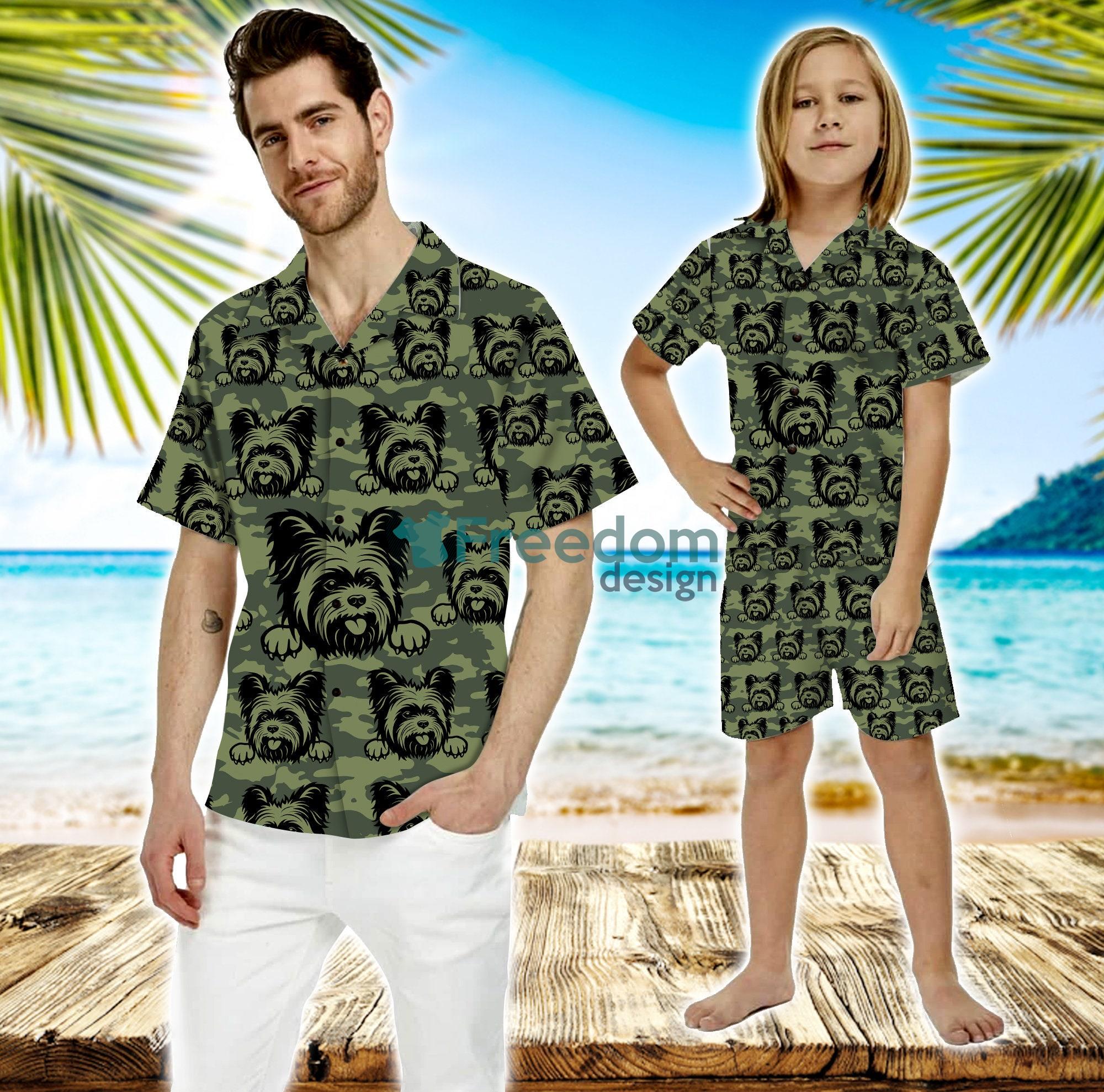 Pirate Skull And Parrot Pirate Party Tropical Funny Hawaiian Shirt