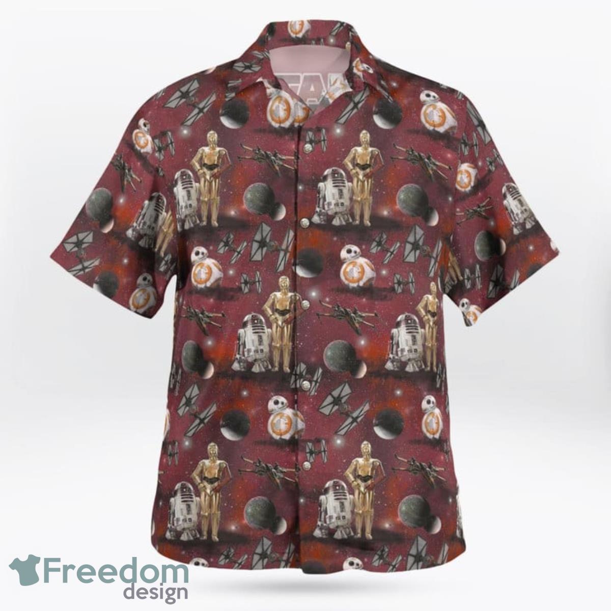 Galaxy Star Trekar War Hawaiian Shirt And Short For Fans Product Photo 2