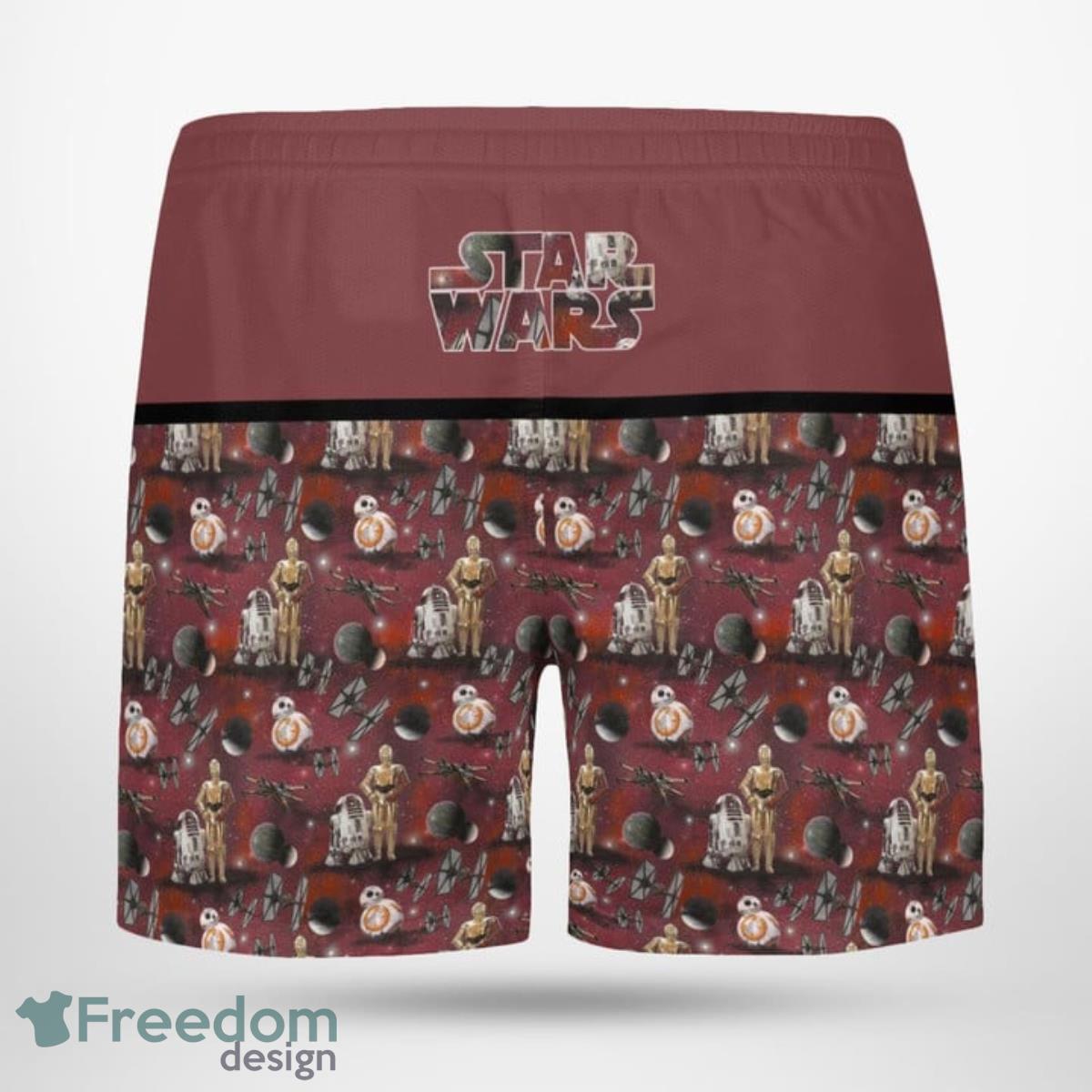 Galaxy Star Trekar War Hawaiian Shirt And Short For Fans image Galaxy Star Trekar War Hawaiian Shirt And Short For Fans Product Photo 4