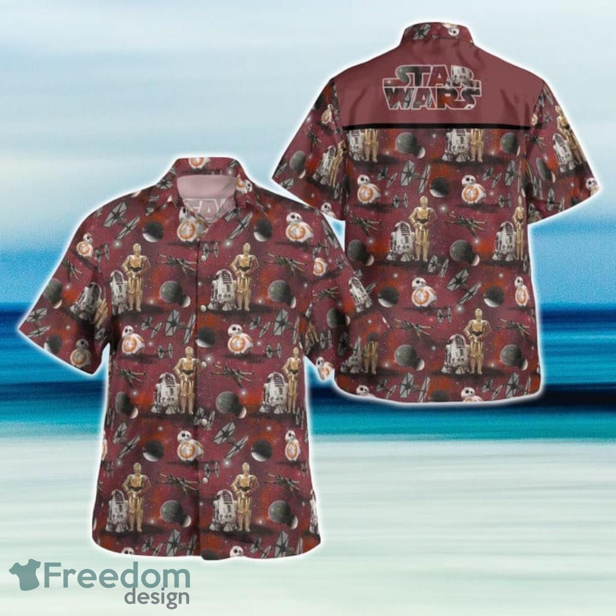 Galaxy Star Trekar War Hawaiian Shirt And Short For Fans Product Photo 1