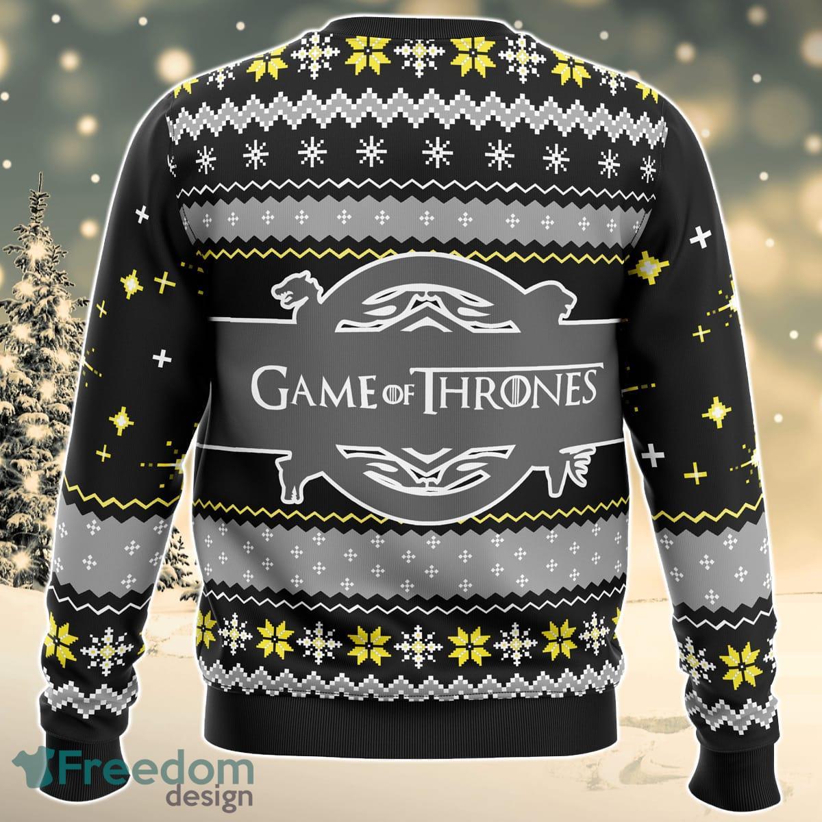 Game of Thrones House Stark Ugly Christmas Sweater For Men And Women Product Photo 2