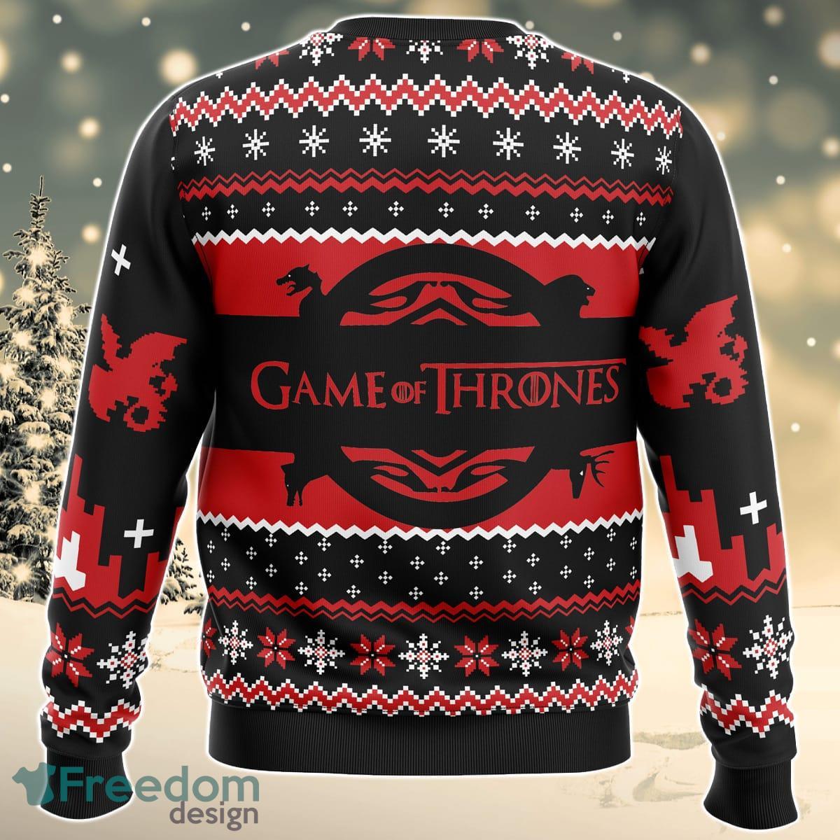 Game of Thrones House Targaryen Ugly Christmas Sweater For Men And Women Product Photo 2