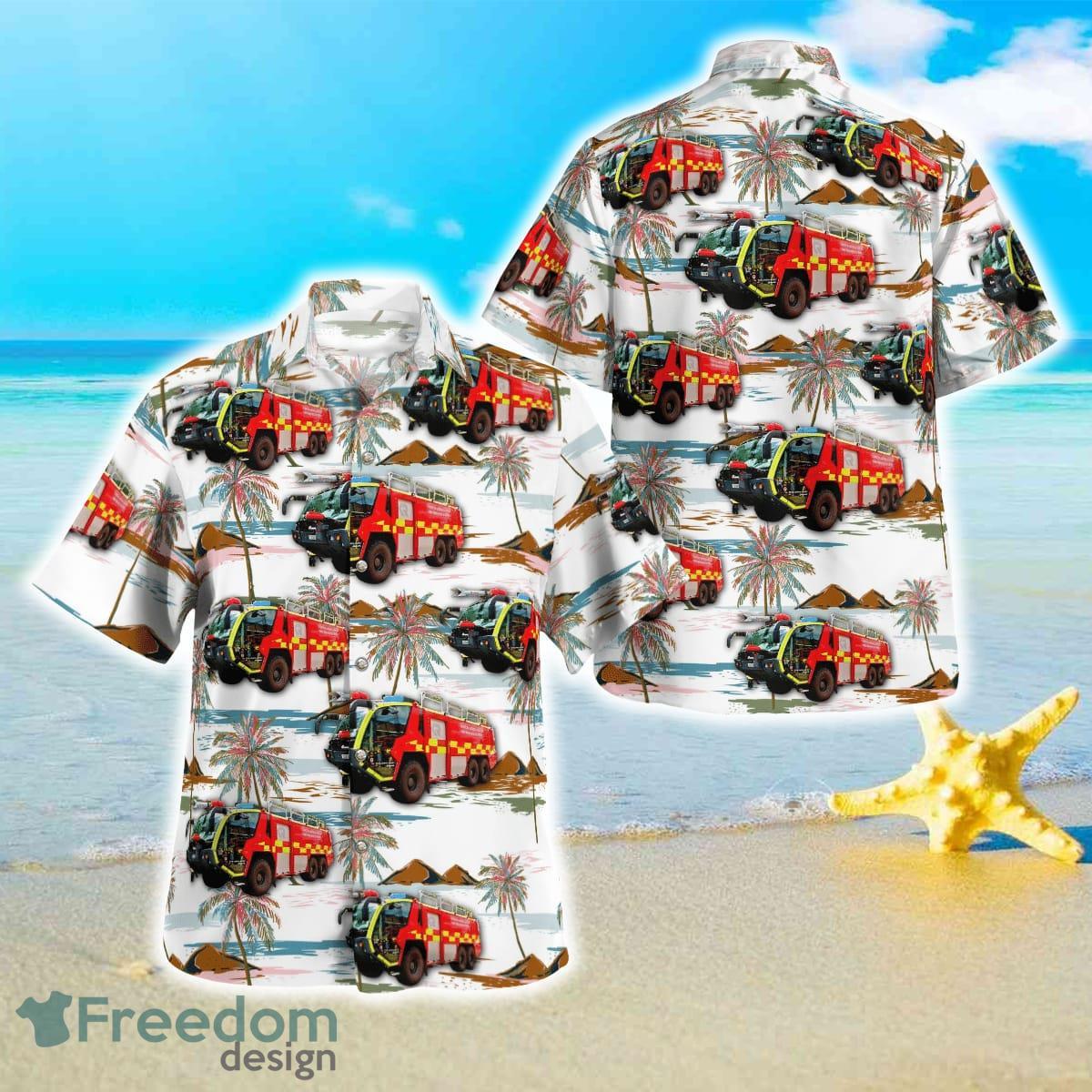 Gatwick Airport Crash Tender Hawaiian Shirt Best Style For Men Women Product Photo 1