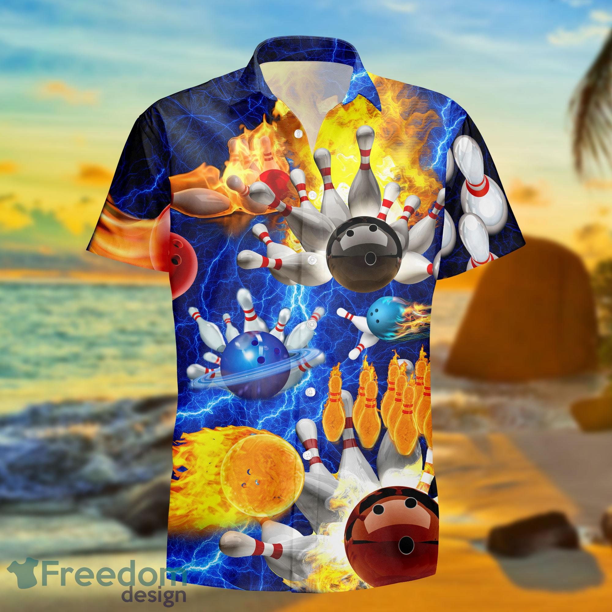 Custom Team Name Hawaiian Bowling Shirt For Men Women Bowlers, Bowling  Jersey Short Sleeve 3D Print - Trendy Aloha