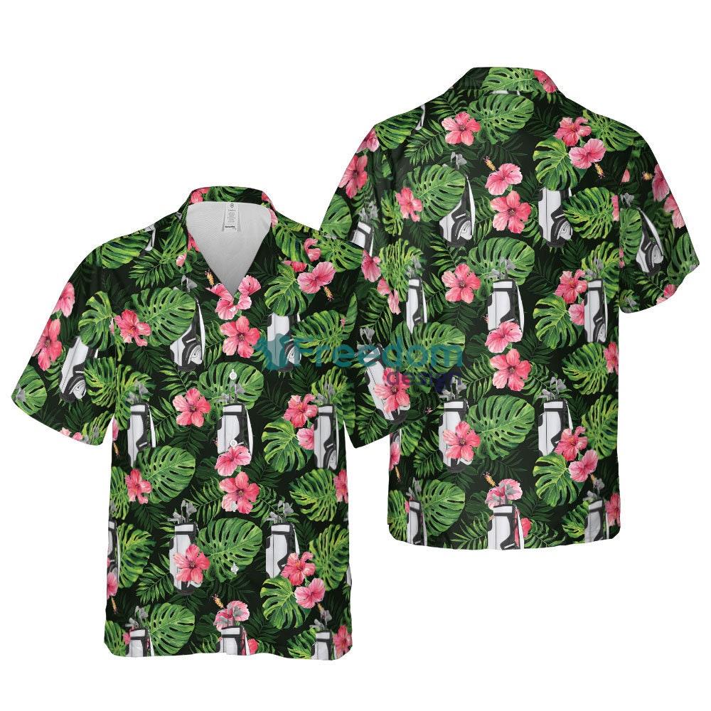 Godzilla Surfing Funny Hawaiian Shirt