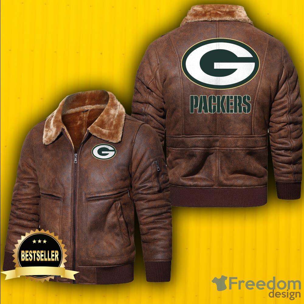 Green Bay Packers NFL Fans Leather Jacket For Men And Women - Freedomdesign