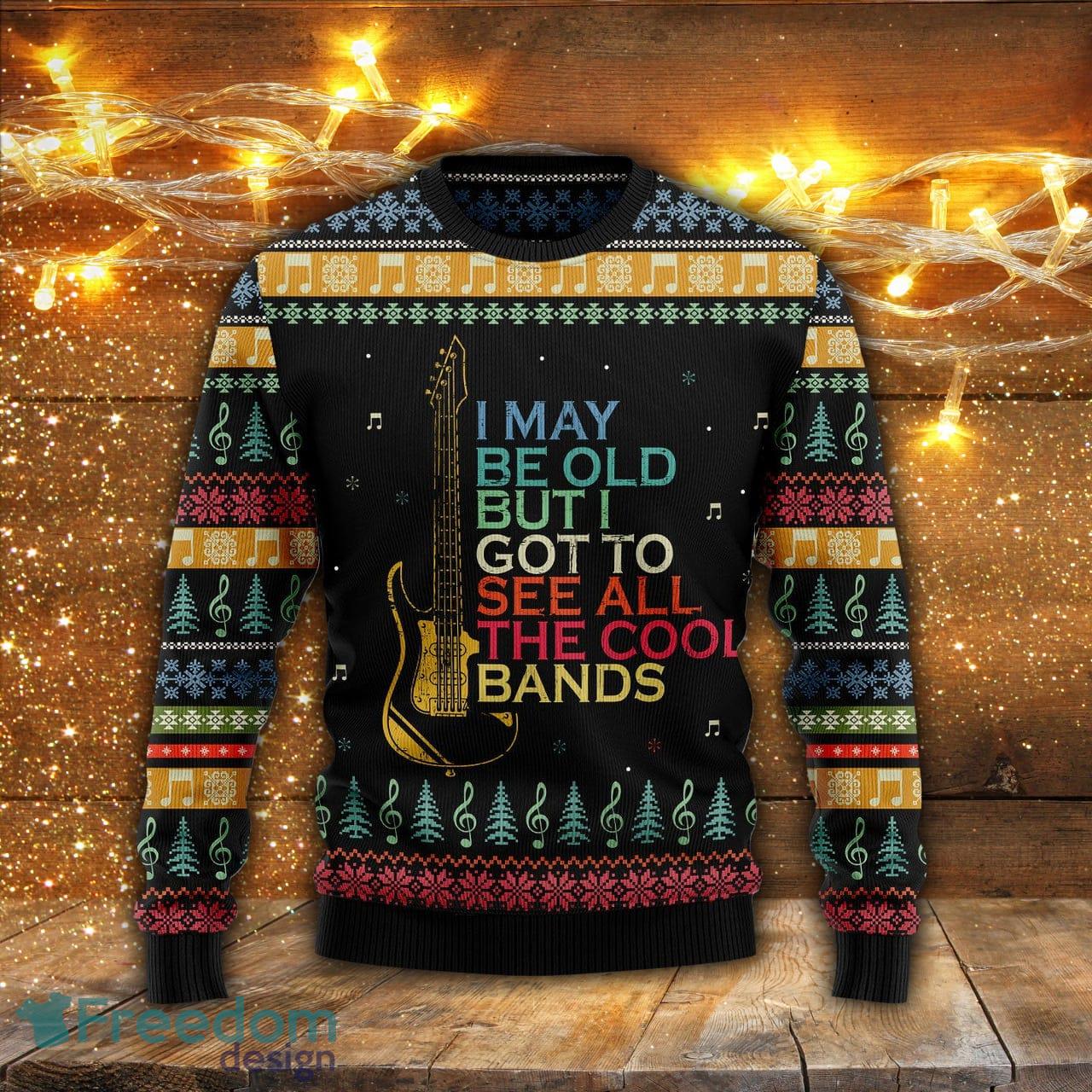 Vintage ugly discount christmas sweater mens