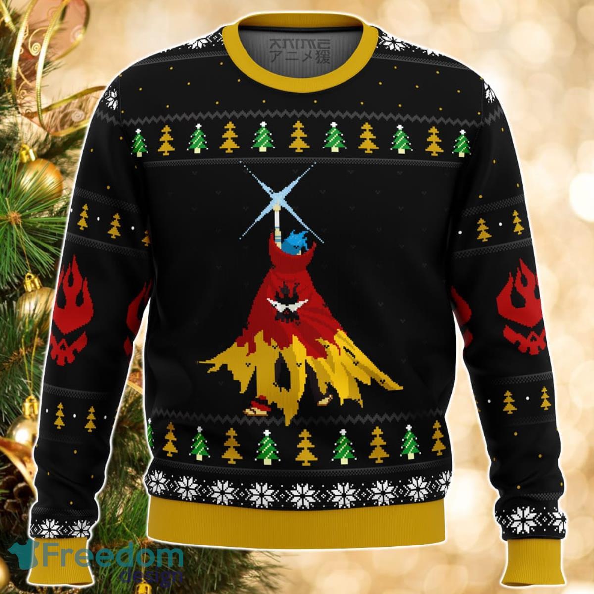 Gurren Lagann Kamina Ugly Christmas Sweater Great Gift For Men Women Product Photo 1