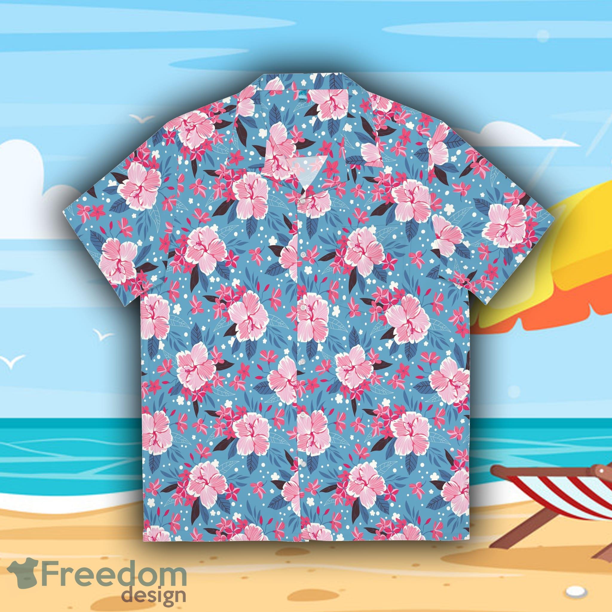 Buffalo Bills Hawaiian Shirt Flower Pattern Beach Gift For Friend