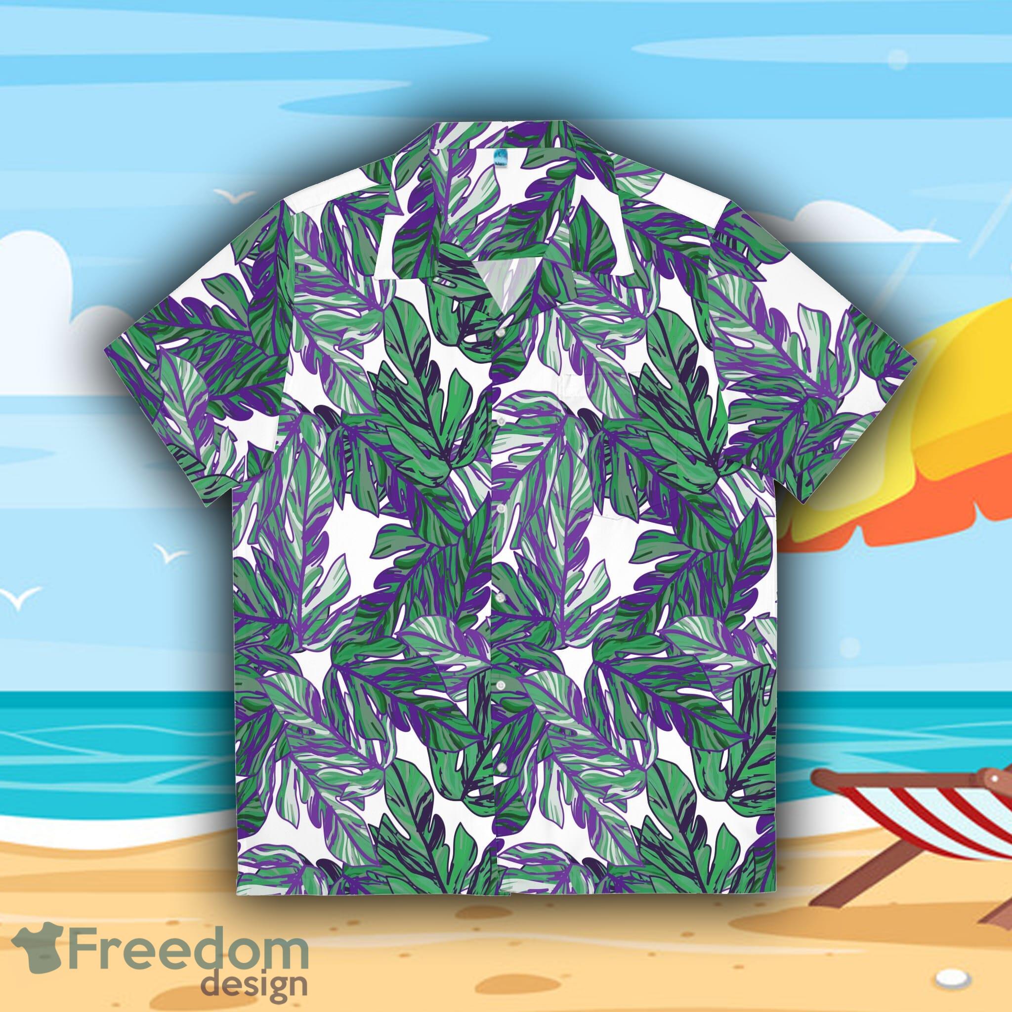 Hawaiian Style Blue and Yellow Grass Men's Hawaiian Shirt Summer Beach For  Men And Women Gift - Freedomdesign