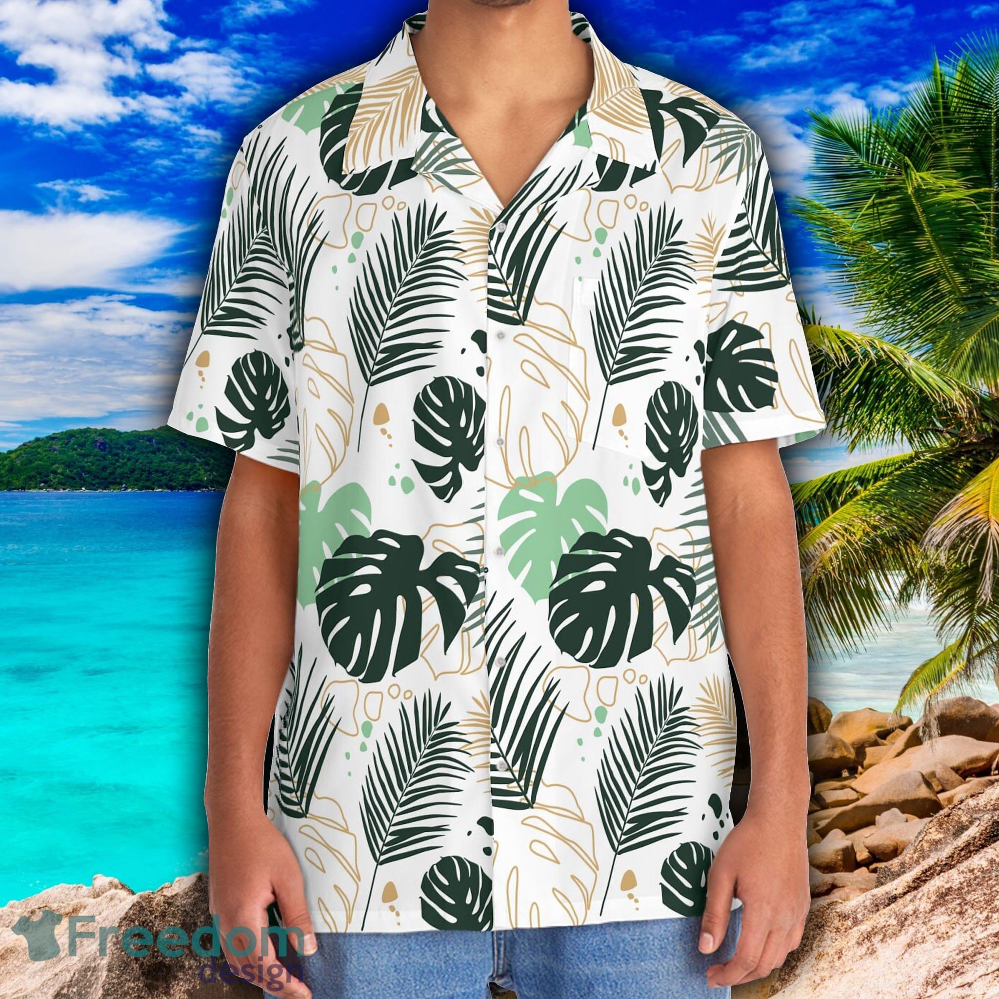 Hawaiian Style Yellow and Black Men's Hawaiian Shirt Summer Beach For Men  And Women Gift - Freedomdesign