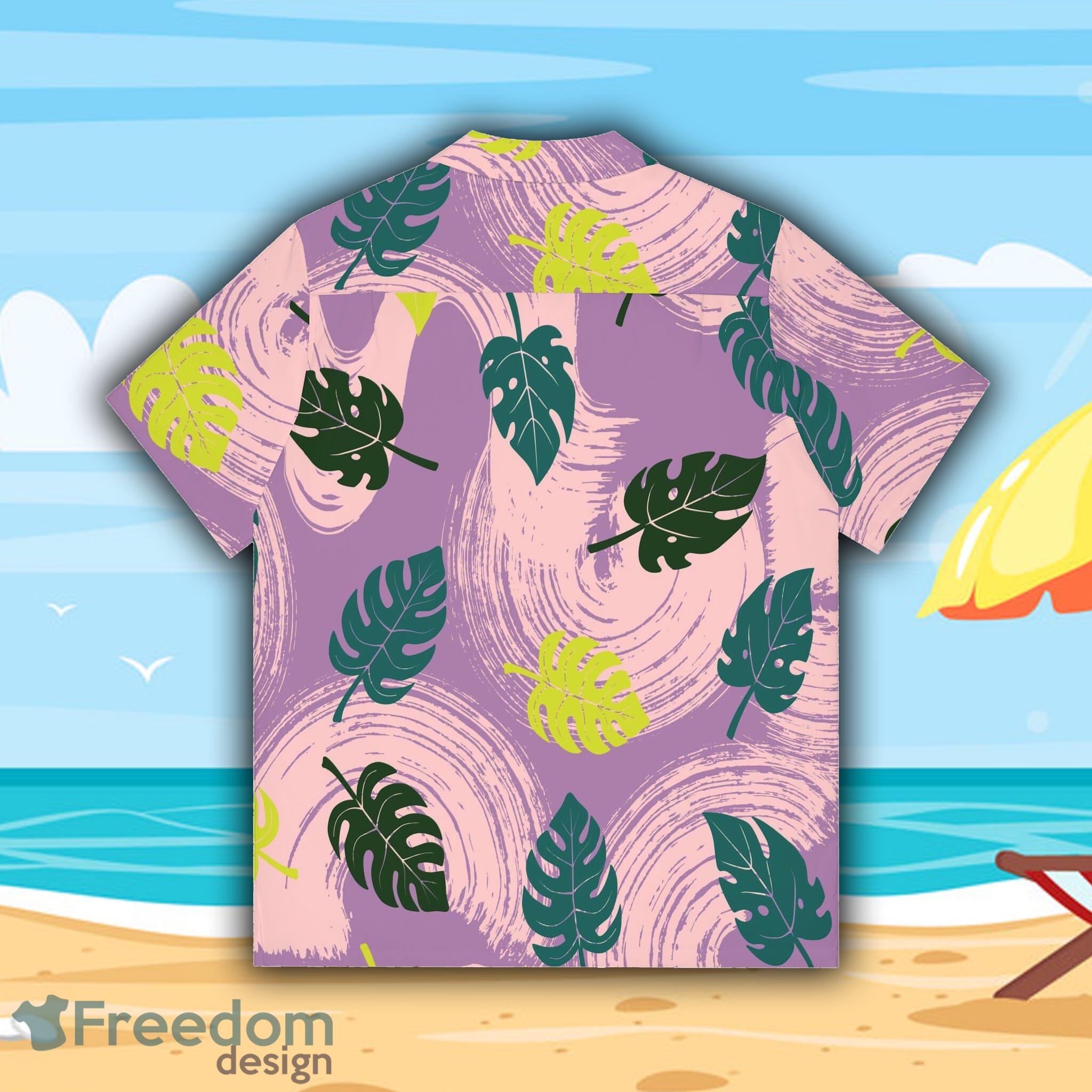 Purple Palm Aloha Happy Summer Hawaiian Shirt For Men And Women -  Freedomdesign