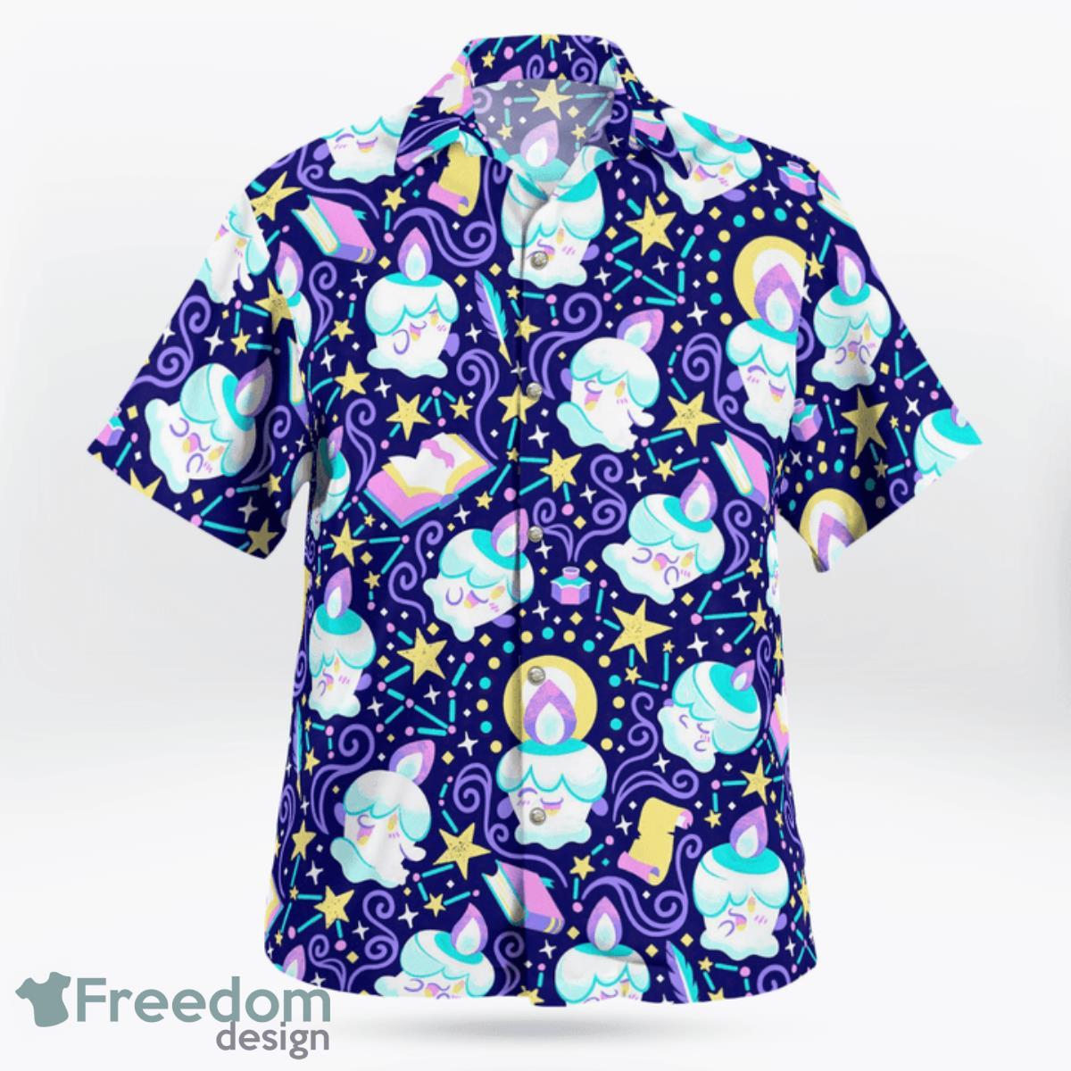 Hitomoshi Pokemon Hawaiian Shirt And Short For Fans Product Photo 2