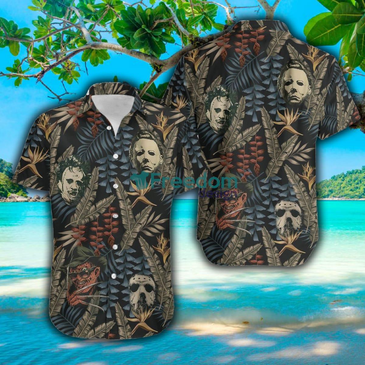 Horror Movies Vintage Hawaiian Shirt And Shorts