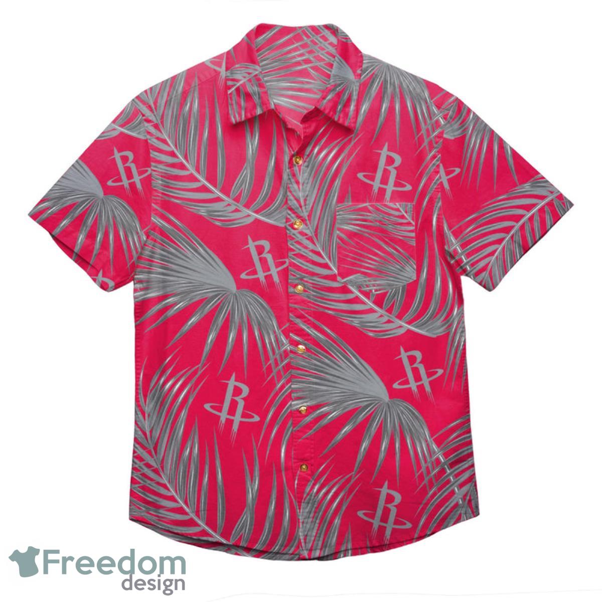 Houston Rockets NBA 3D Hawaiian Shirt Small Flowers Gift For Fans - Limotees