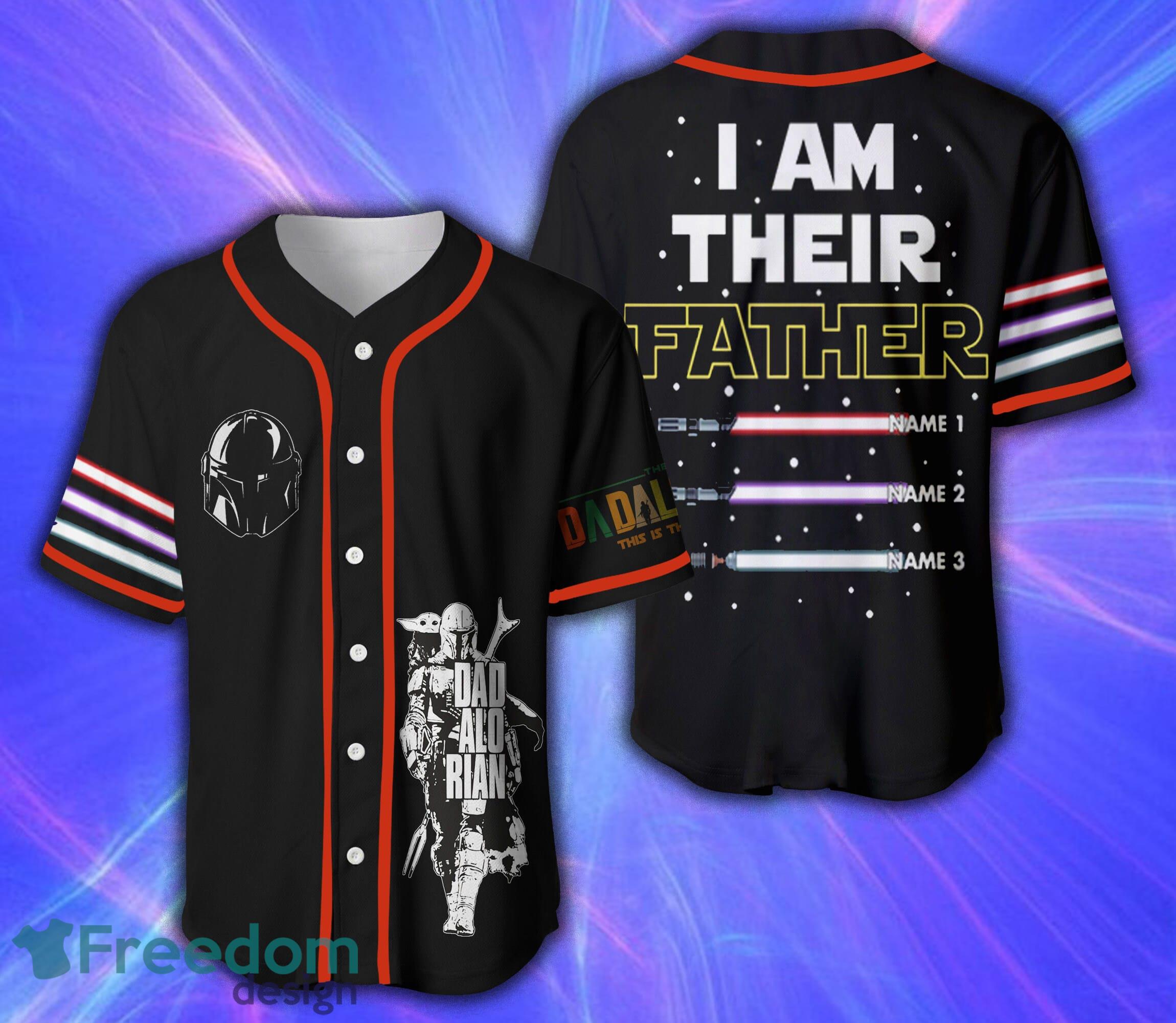 I Am Their Father Baseball Jersey Style 6 Shirt Gift For Men And Women -  Freedomdesign