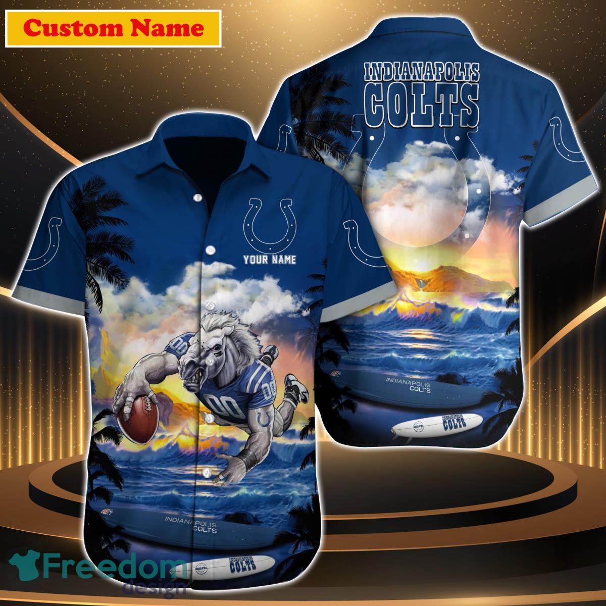 Denver Broncos NFL Custom Name Hawaiian Shirt For Beach Lover -  Freedomdesign