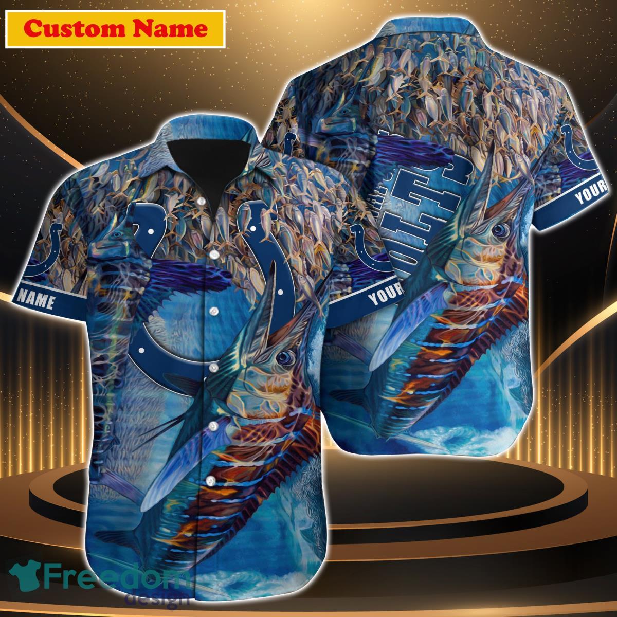 Indianapolis Colts NFL Custom Name Hawaiian Shirt For Men Women Style Gift For Real Fan Product Photo 1