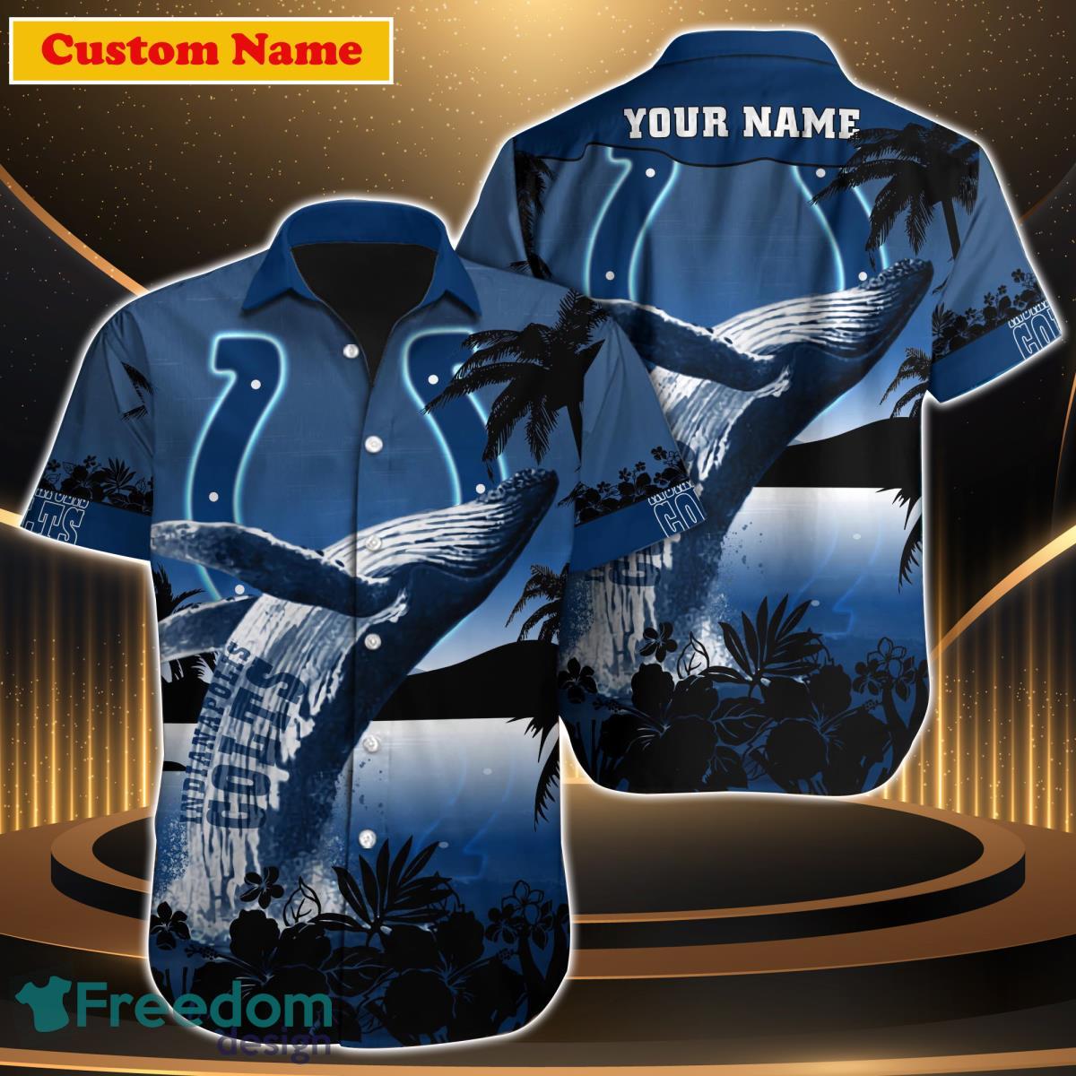 Indianapolis Colts NFL Custom Name Hawaiian Shirt For Men Women Unique Gift For Fan Product Photo 1