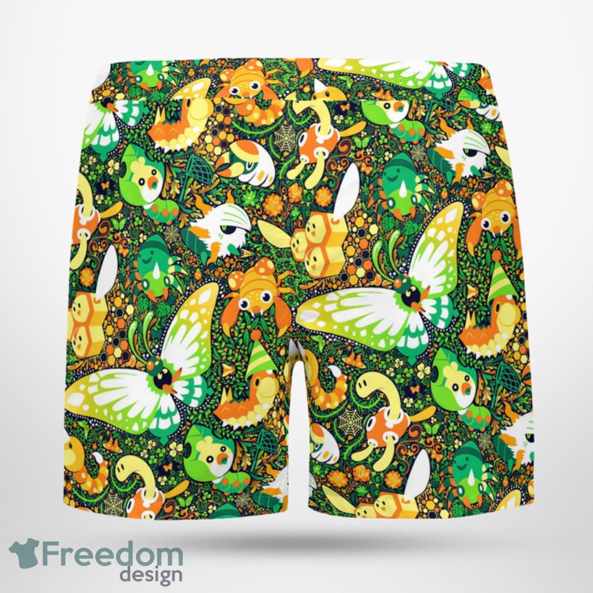 Insect SyStar Trekem Pokemon Hawaiian Shirt And Short For Fans Product Photo 5 Insect SyStar Trekem Pokemon Hawaiian Shirt And Short For Fans Product Photo 5