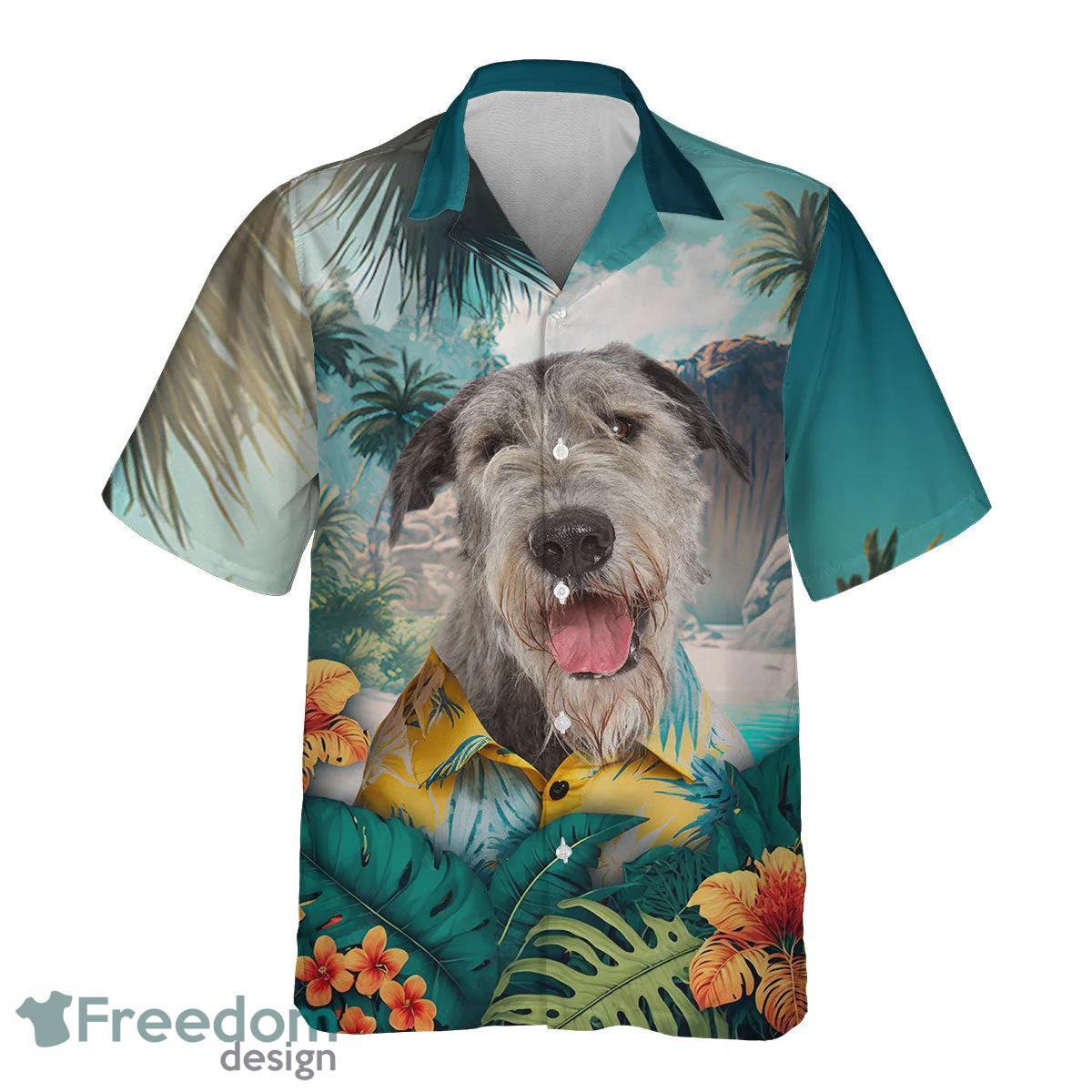 Irish Wolfhound All Printed 3D Hawaiian Shirt For Men Women Product Photo 2