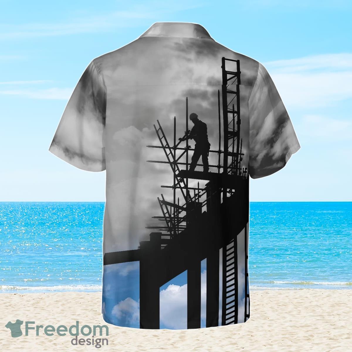 Ironworker And Sunset Hawaiian Shirt Best Gift For Men And Women Product Photo 2