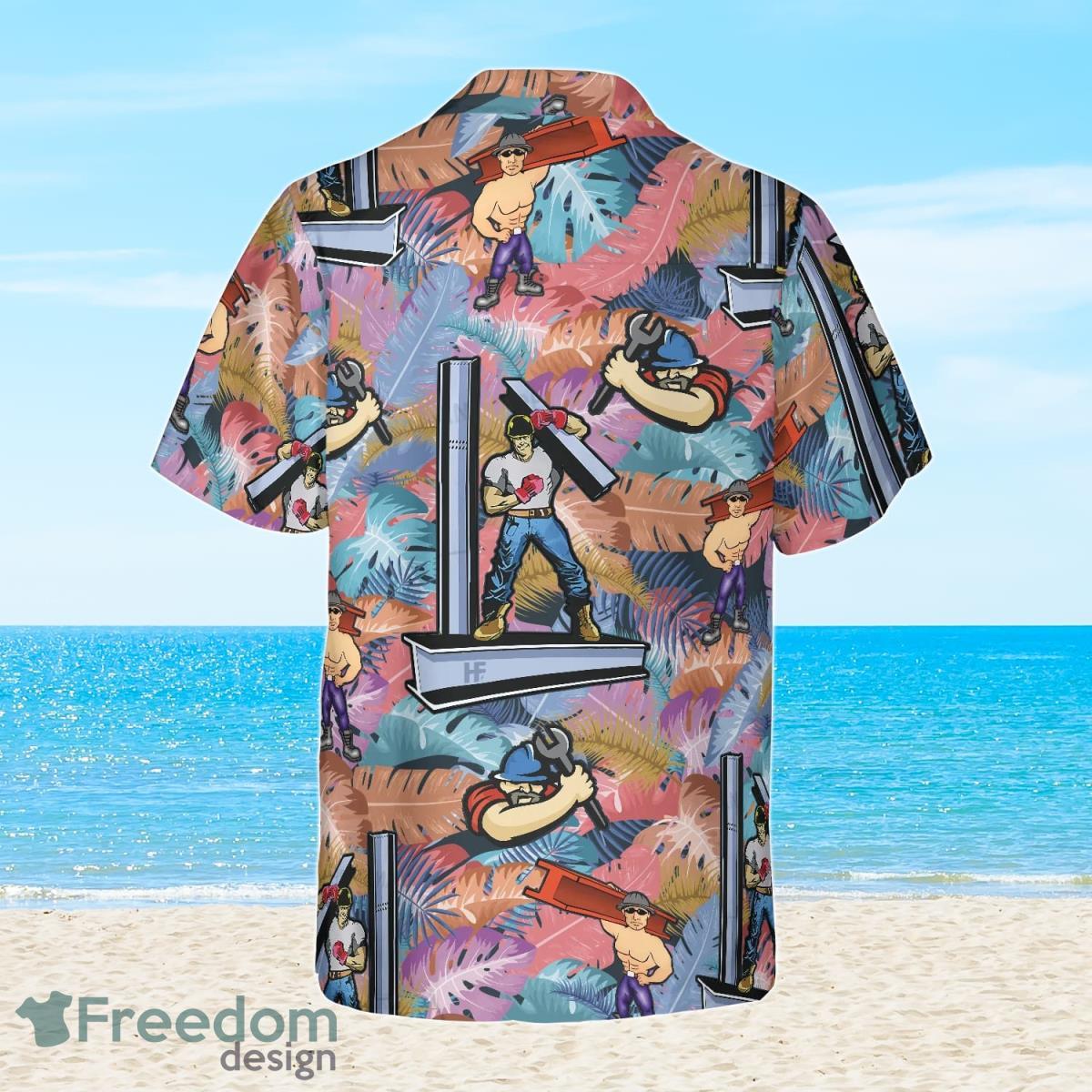 Ironworker Proud 3 Hawaiian Shirt Best Gift For Men And Women Product Photo 2