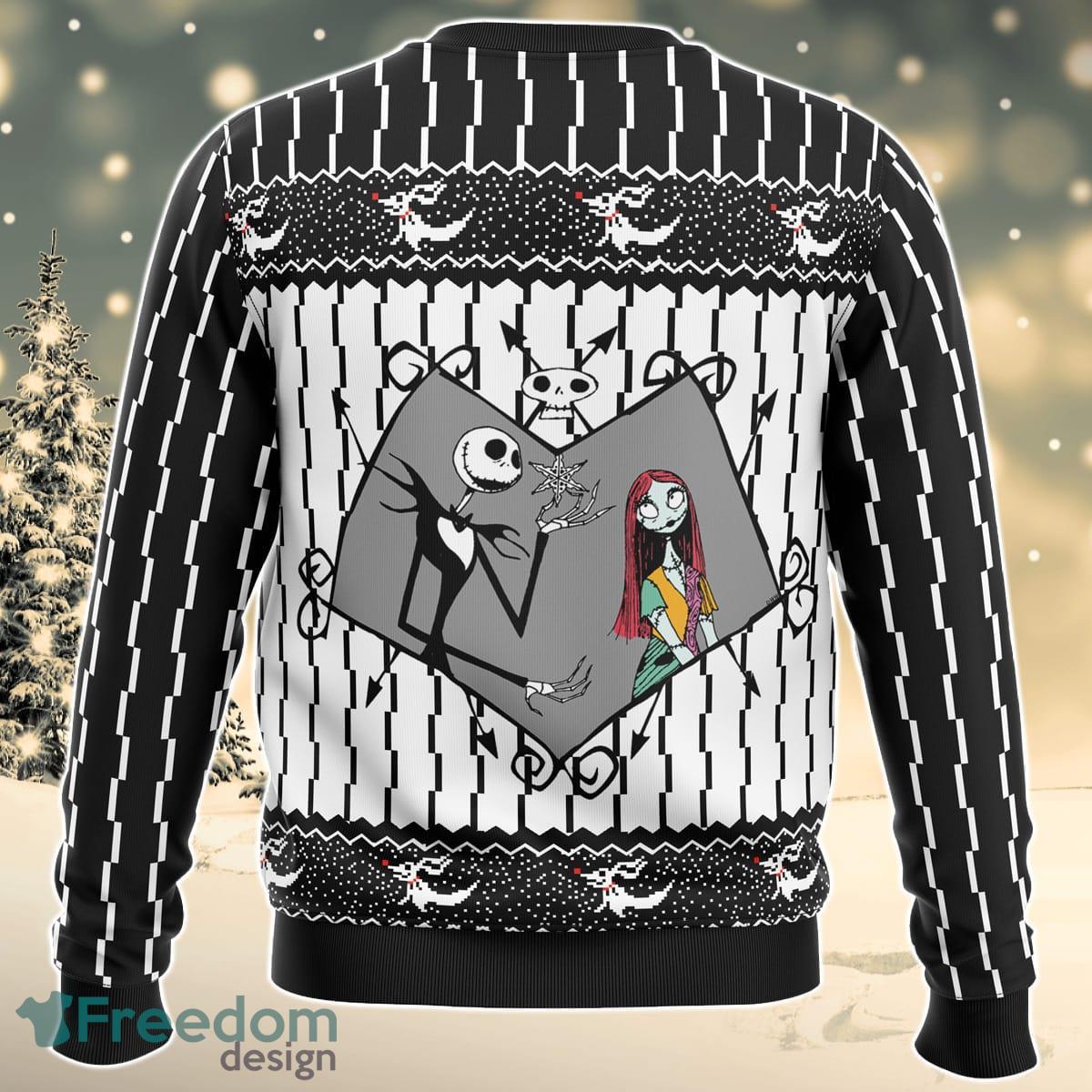 Jack Skellington The Nightmare Before Christmas Ugly Christmas Sweater For Men And Women Product Photo 2