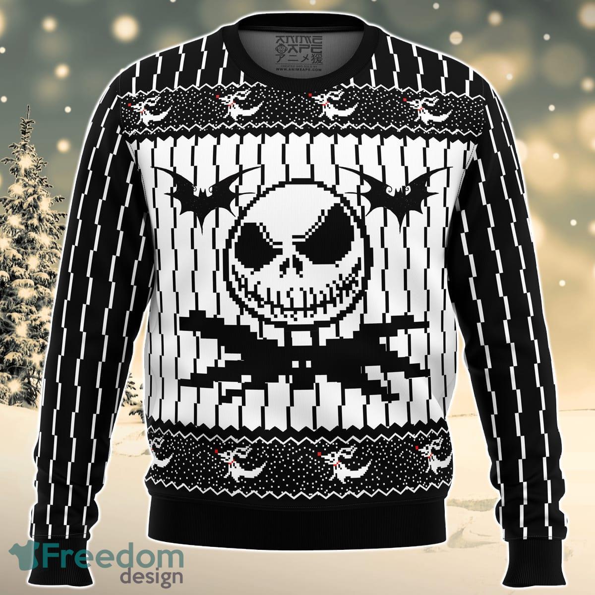 Jack Skellington The Nightmare Before Christmas Ugly Christmas Sweater For Men And Women Product Photo 1